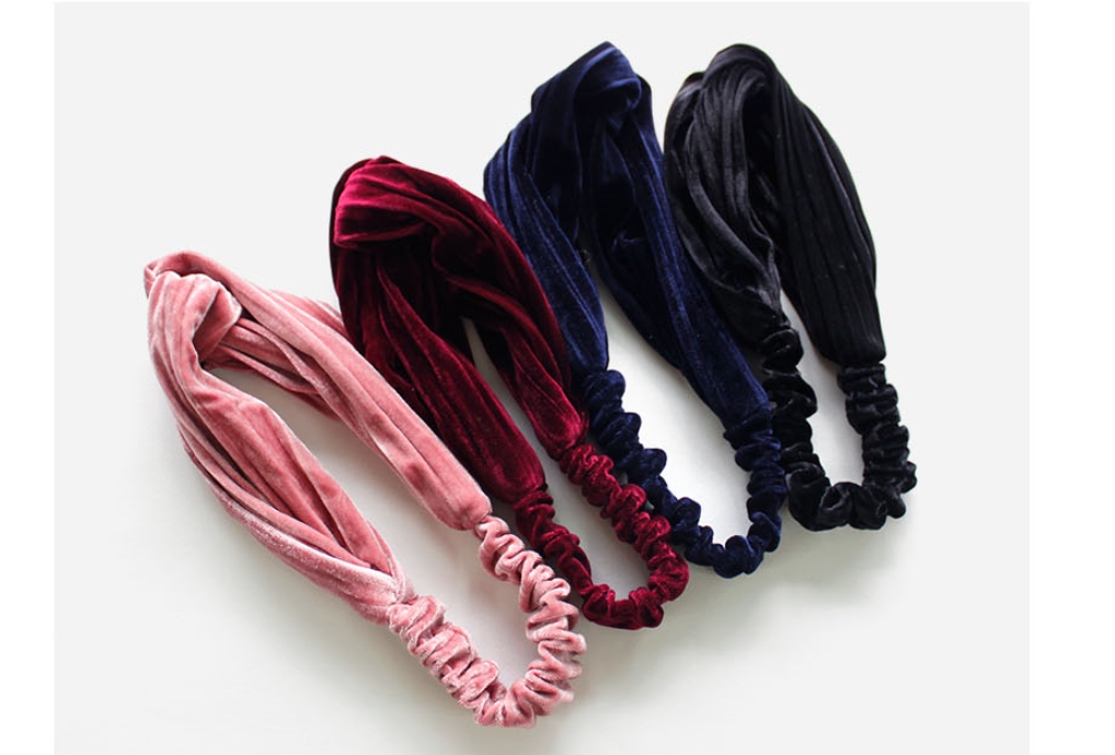 Autumn turban hair band 39color headband velvet su