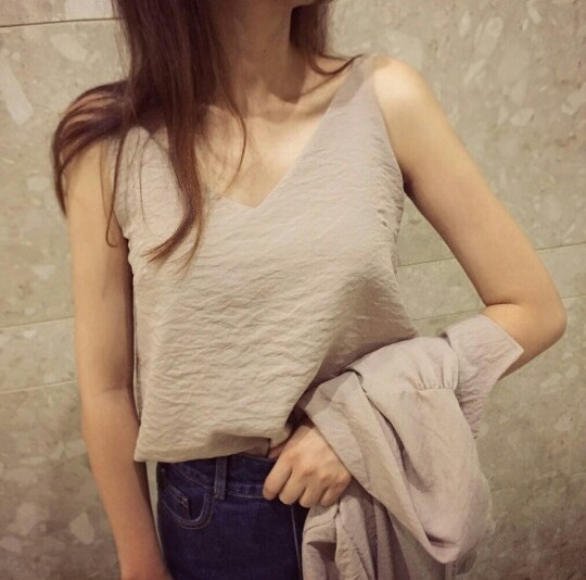 Giselle Shirring Set Blouse Cardigan Women Women A