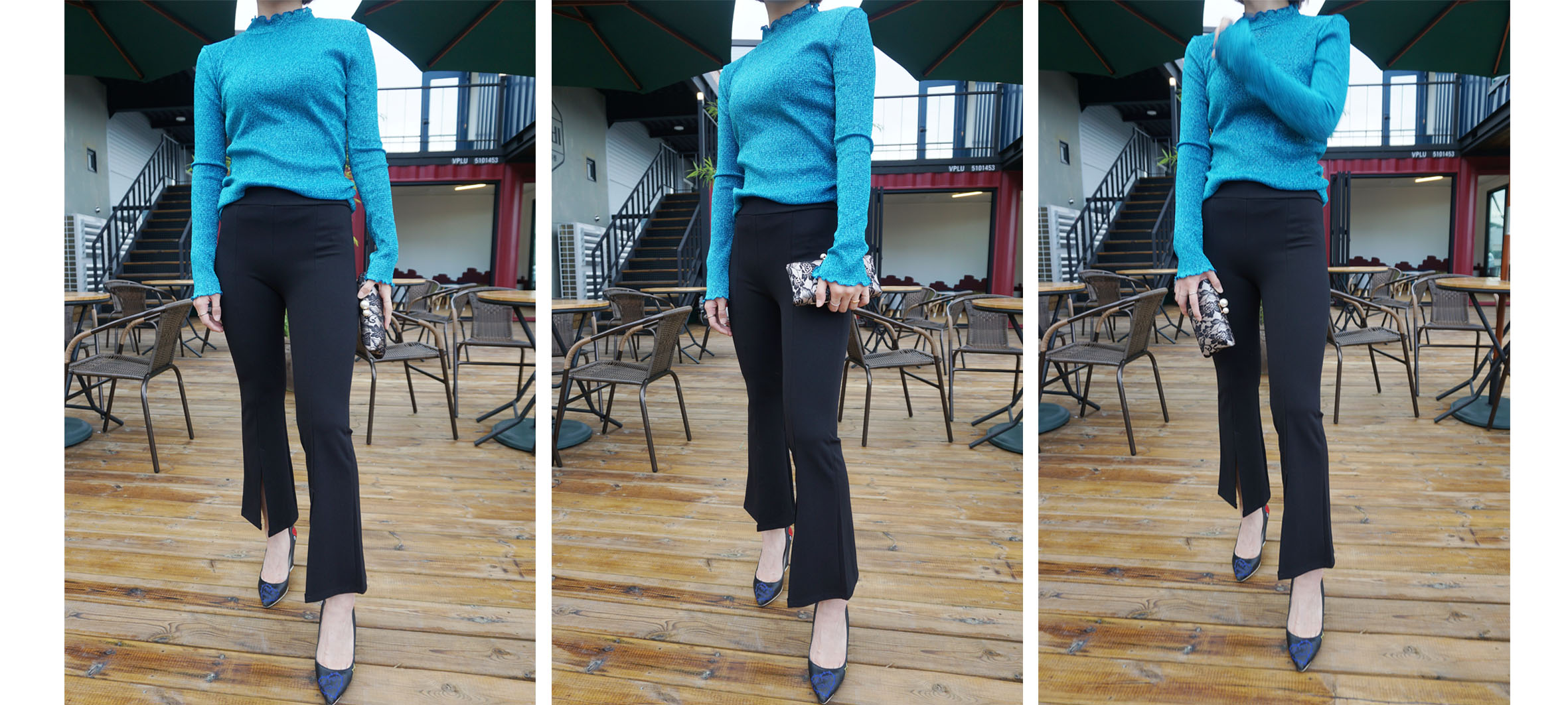 New Women's Pants High West Bending Boots Cut S