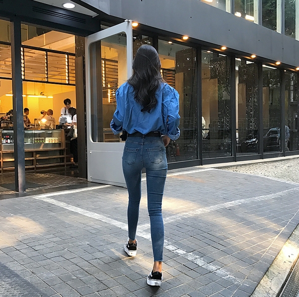 Women Jeans Pants Bikes Big Booty Denim Skinny Dai