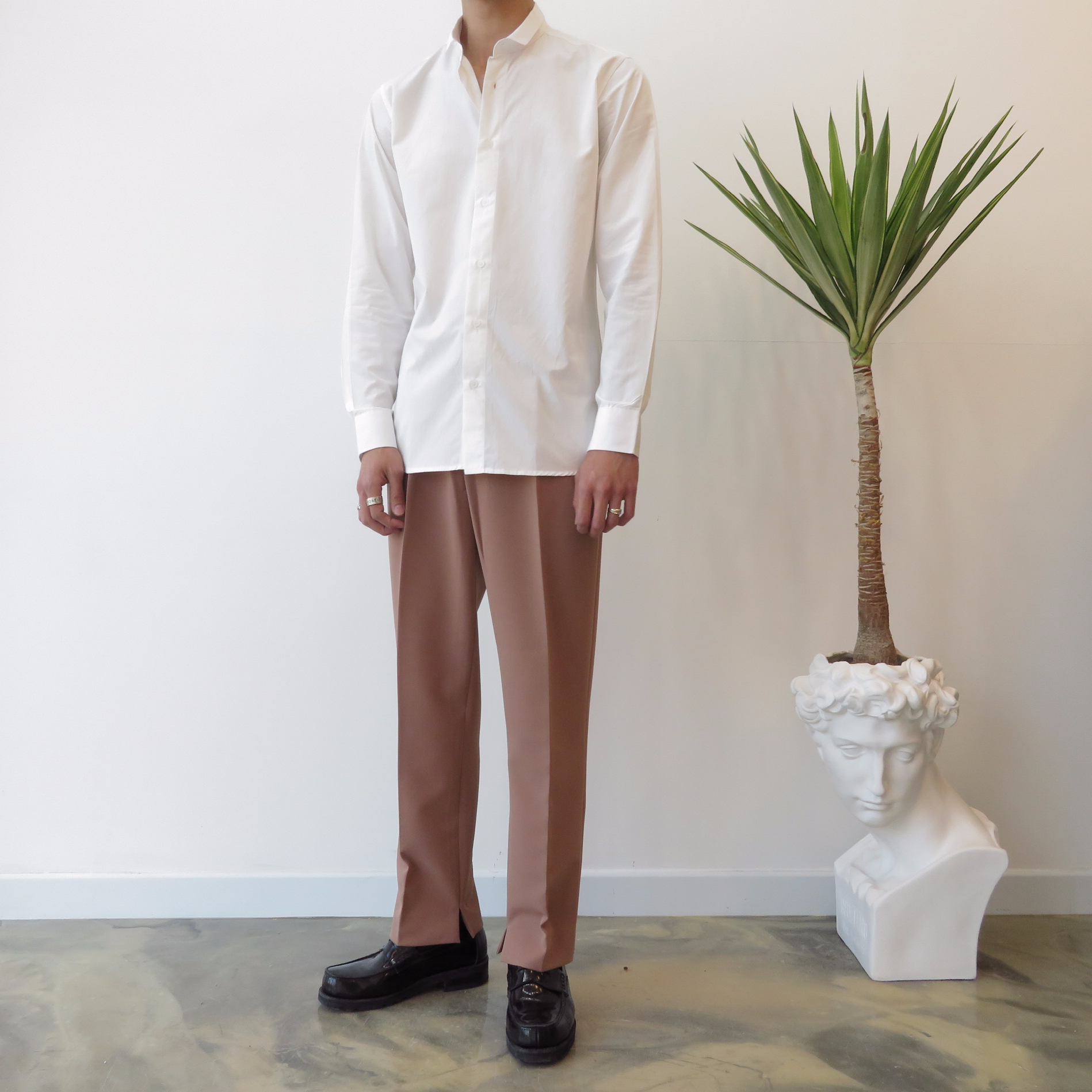New Men's Pants Semi Wide Slacks Pants Men's