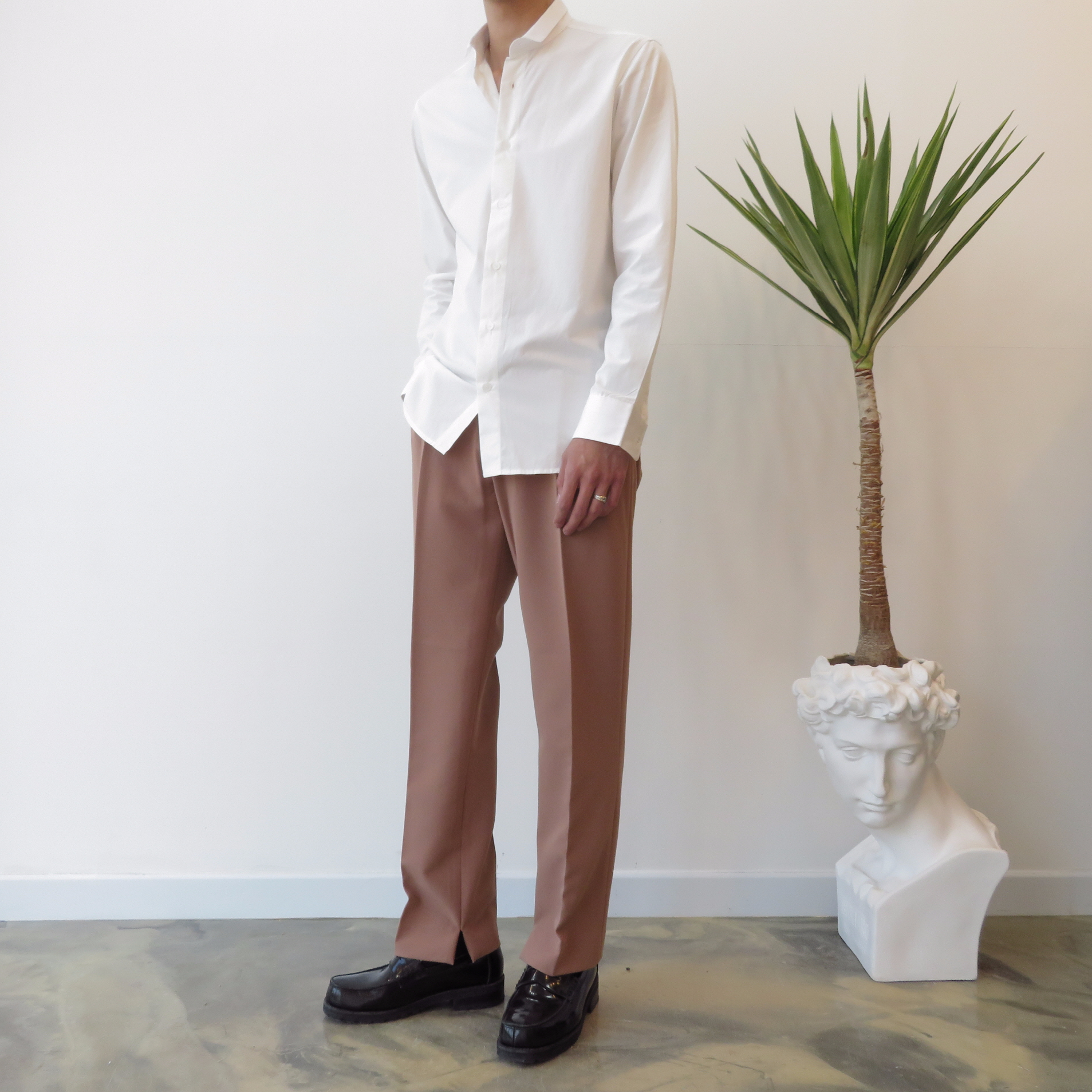 New Men's Pants Semi Wide Slacks Pants Men's