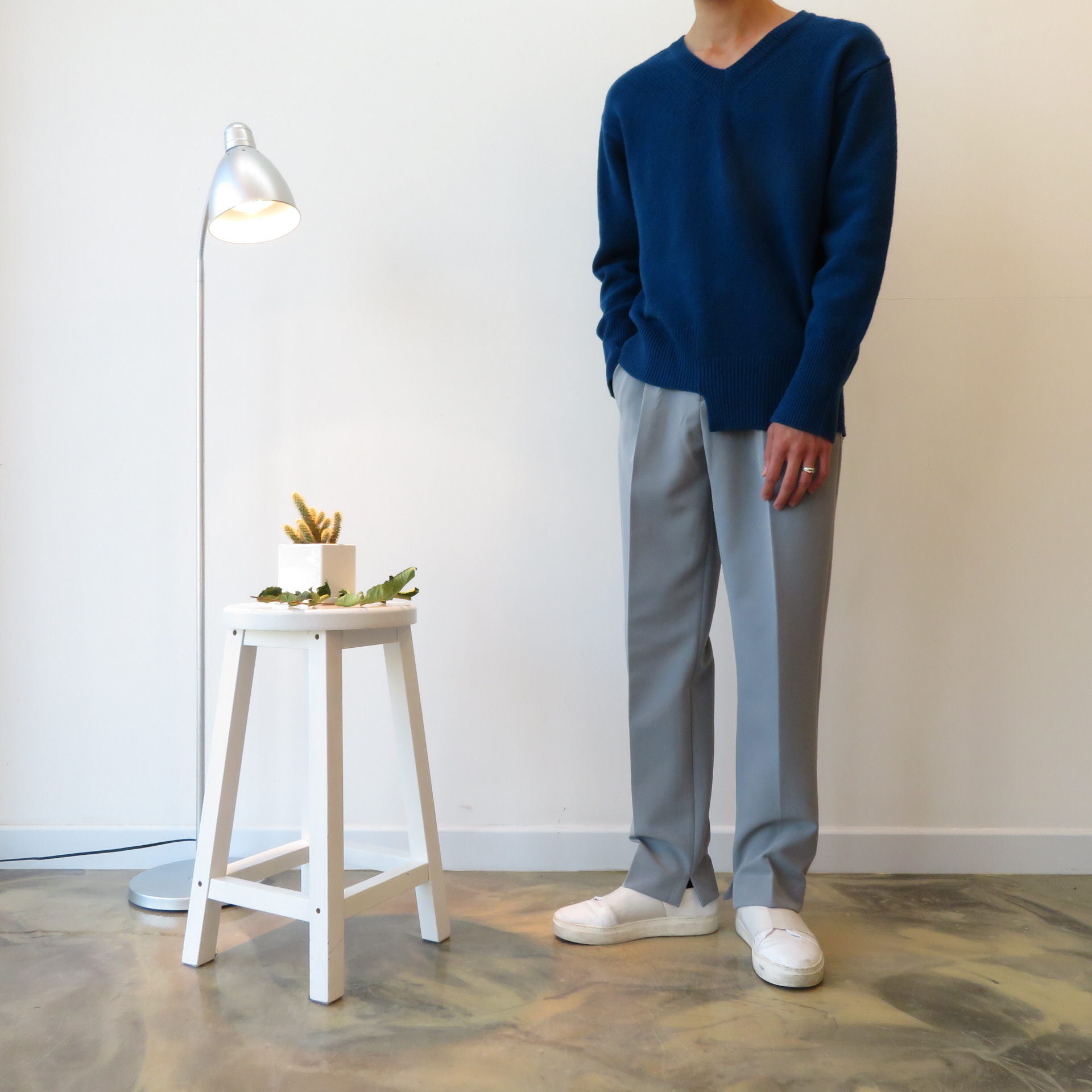 New Men's Pants Semi Wide Slacks Pants Men's