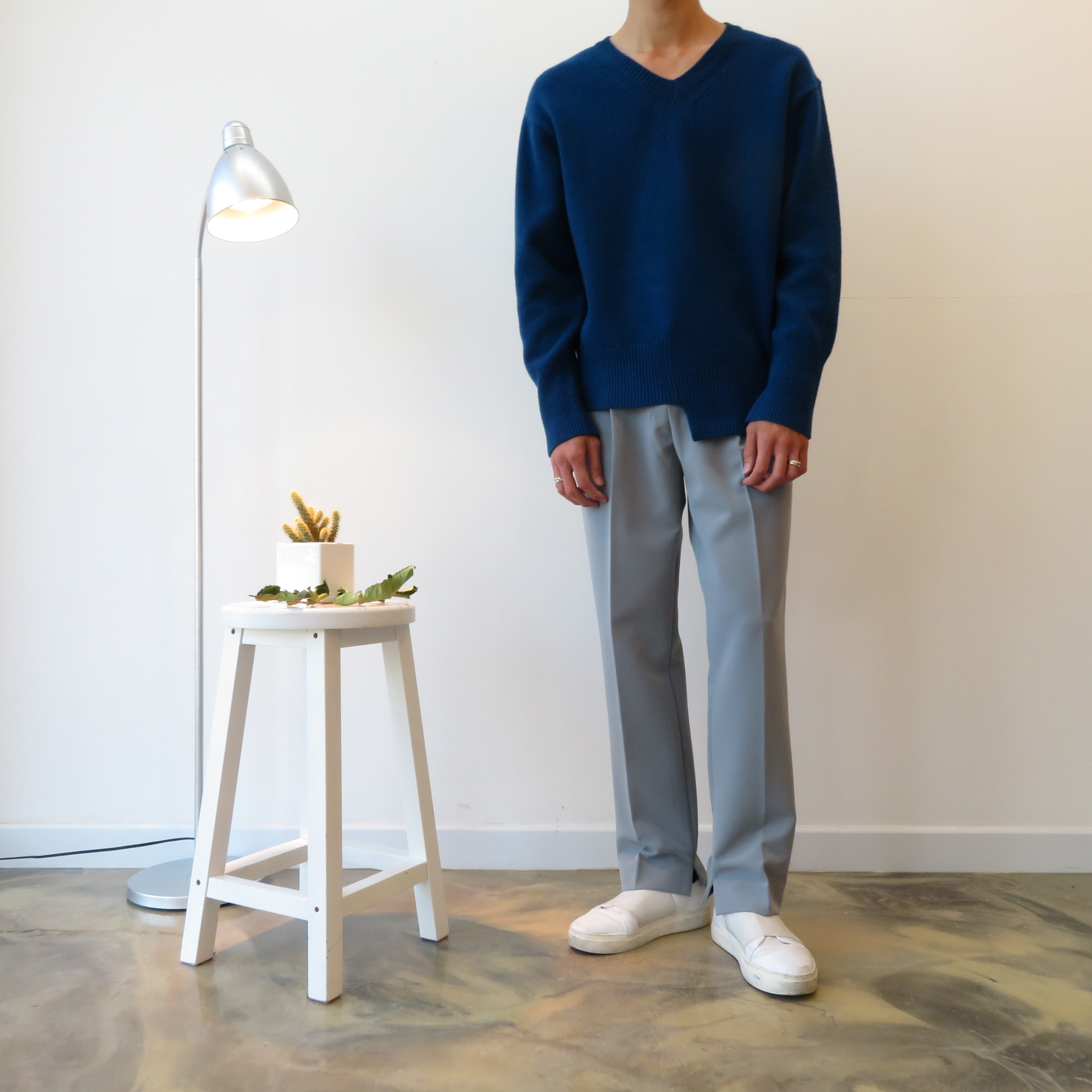 New Men's Pants Semi Wide Slacks Pants Men's