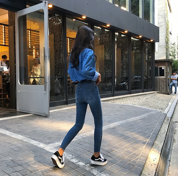 Women Jeans Pants Bikes Big Booty Denim Skinny Dai