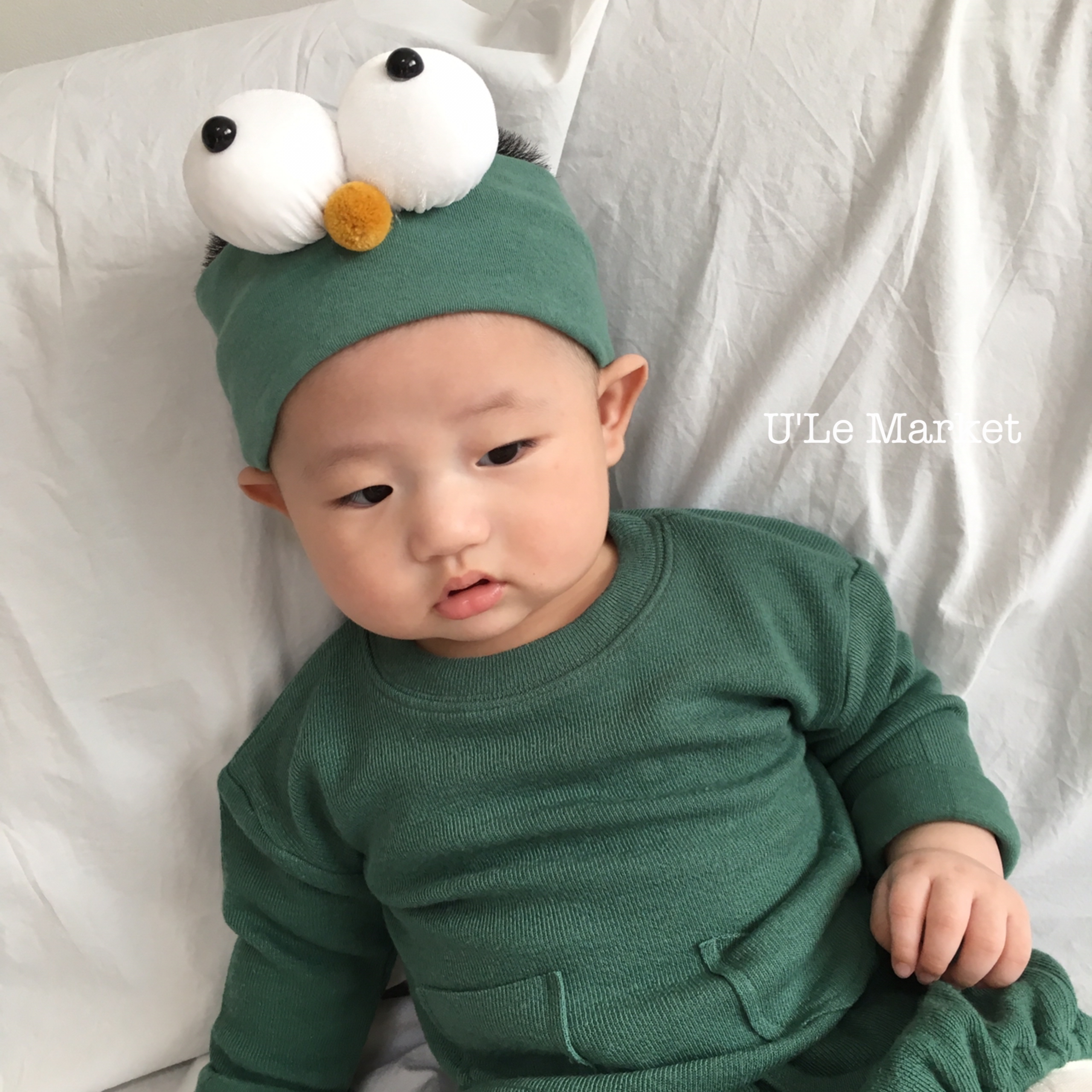 New YuleMarket Wing Eye Band Bebe Clothes Baby Clo