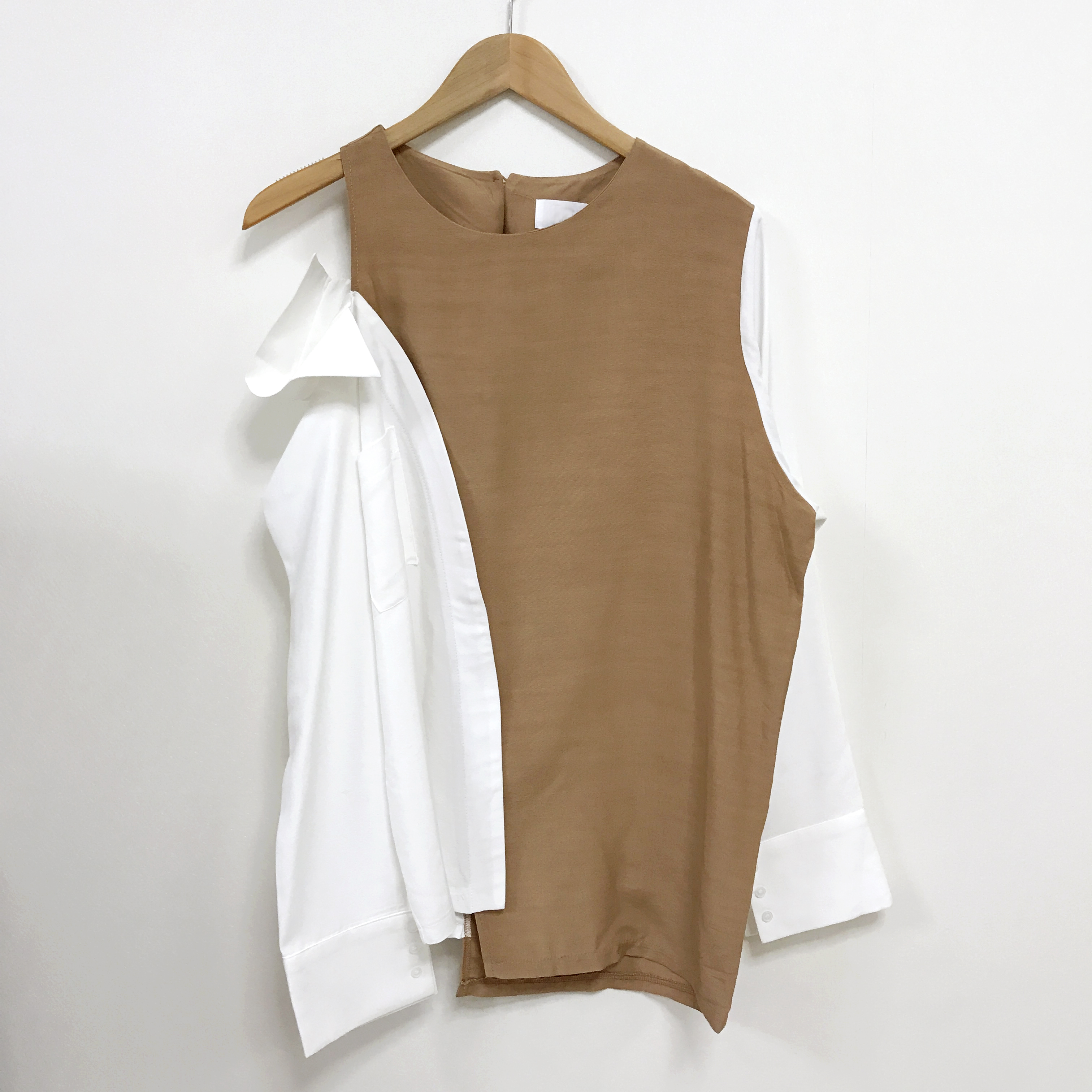 Unisex sexy blouse with 2color roulette tweezers