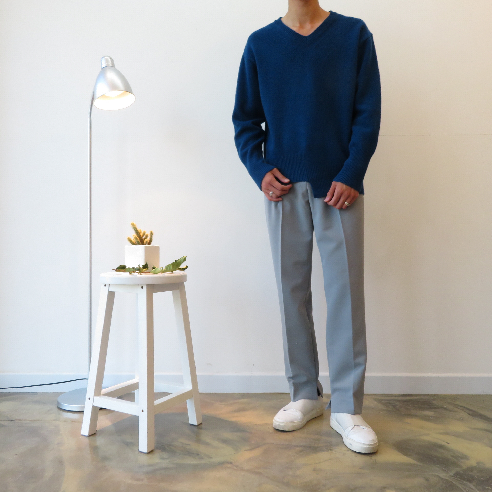 New Men's Pants Semi Wide Slacks Pants Men's