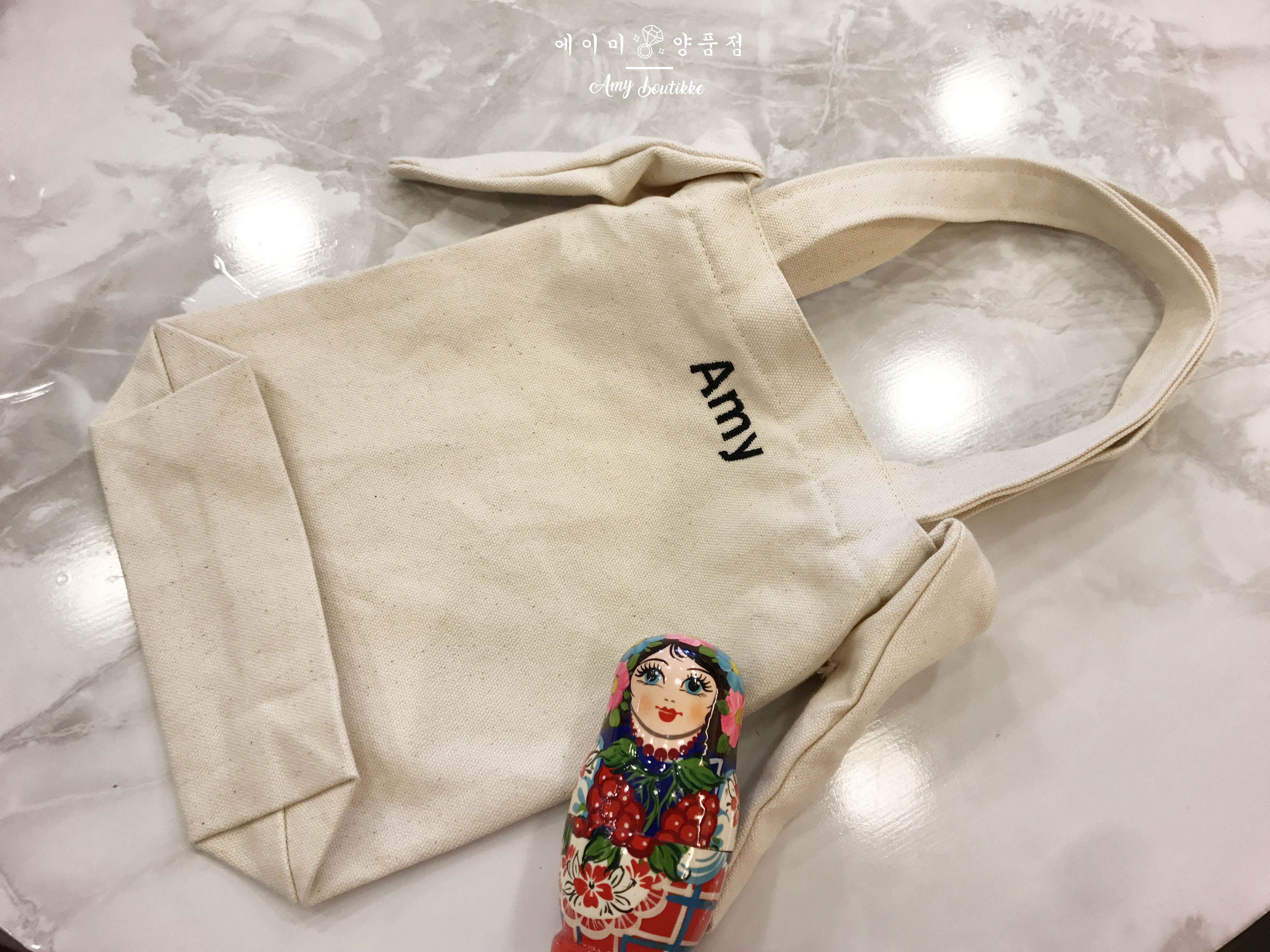 New Women's Bags Rabbit Initials Eco Back Cute 