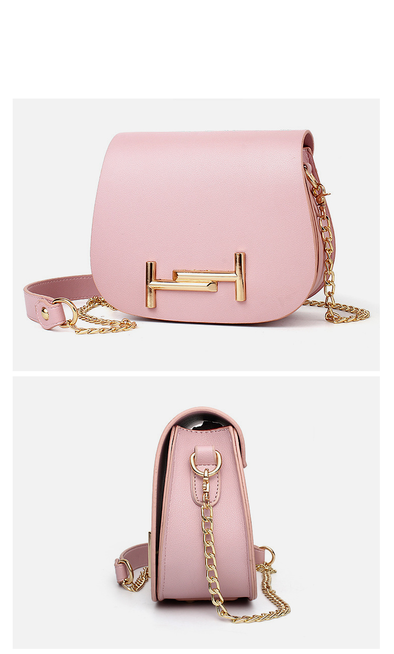 New sr4306_ Gold Fit Chain Strap Mini Cross Backpa