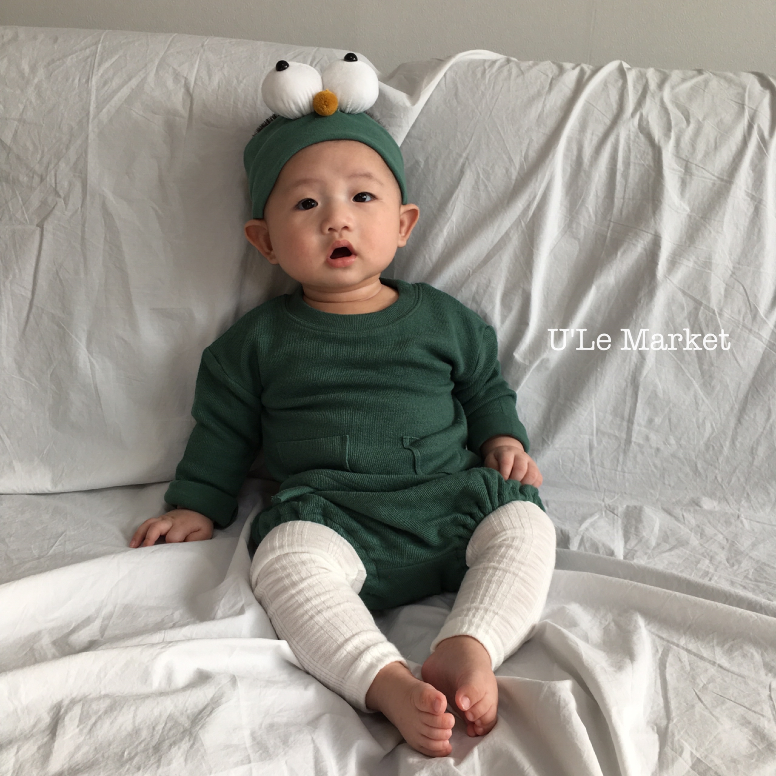 New YuleMarket Wing Eye Band Bebe Clothes Baby Clo