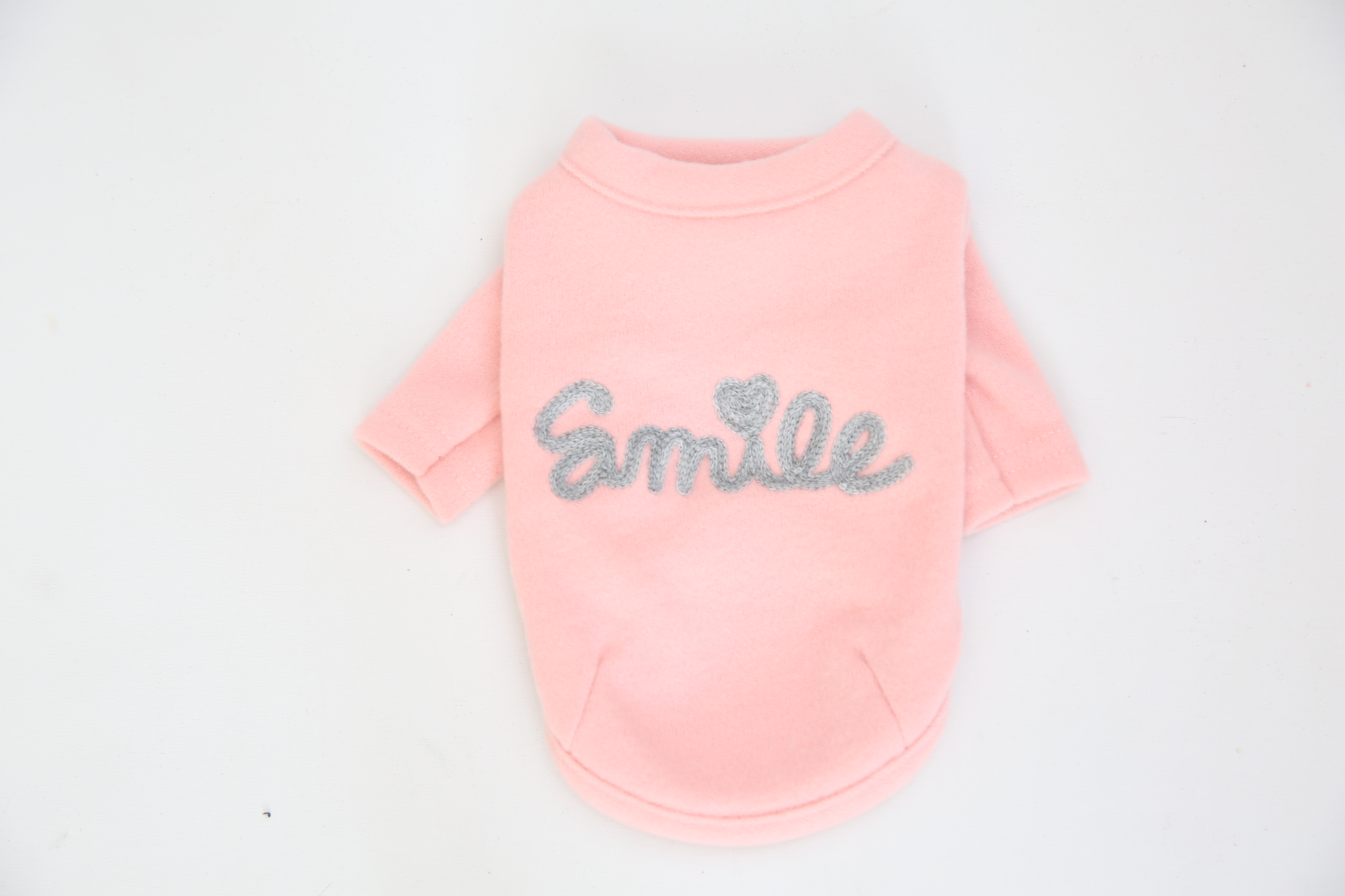 NEW DOG FASHION soft smile T-shirt dog clothes lon