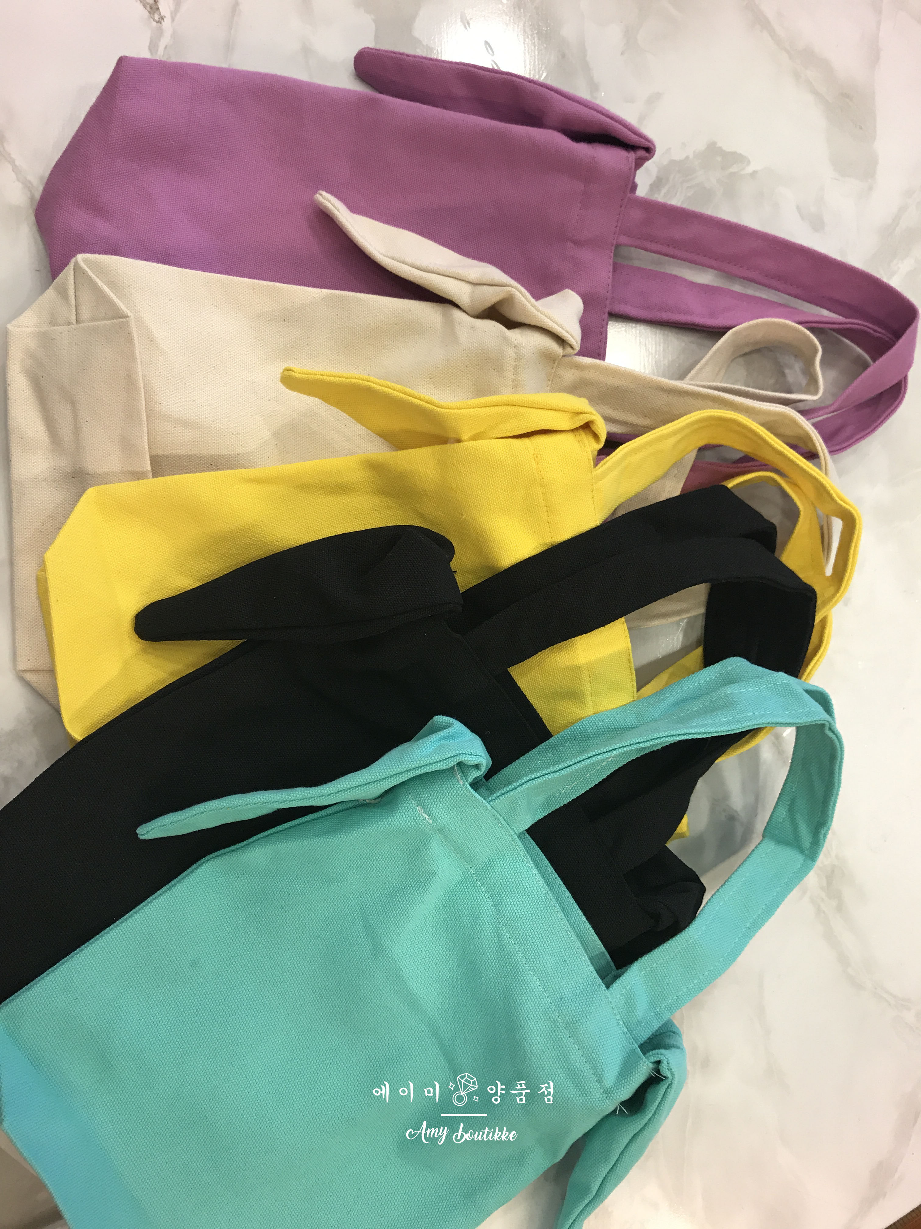 New Women's Bags Rabbit Initials Eco Back Cute 