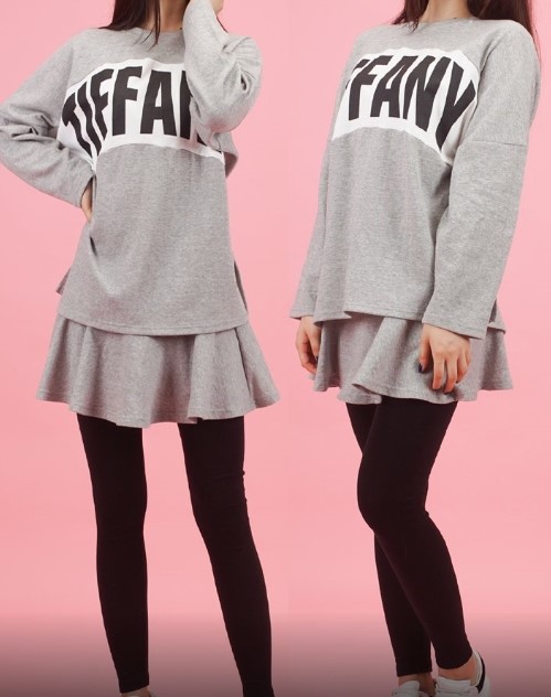 Tiffany Three Fall Coordination Girl Daily Look Sk