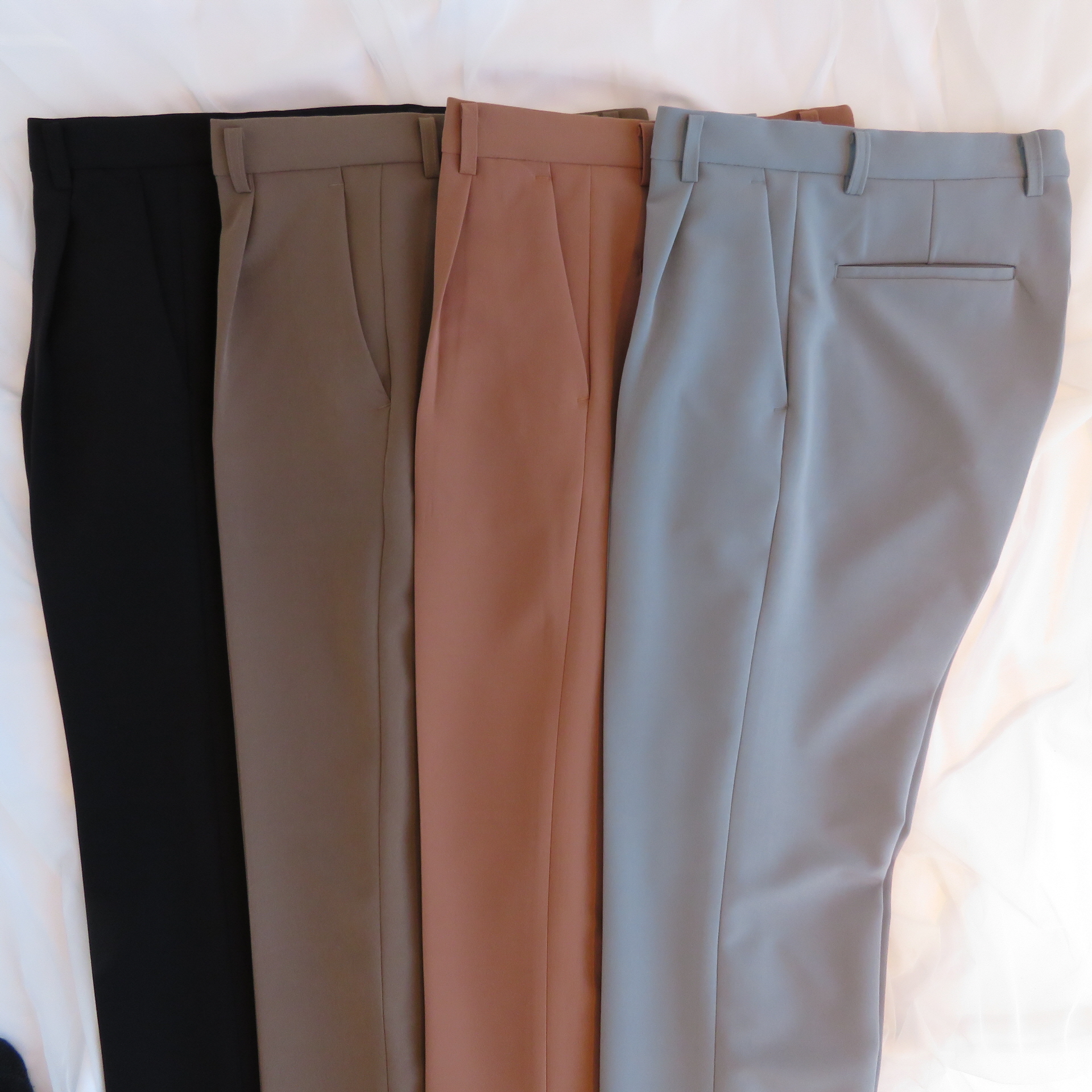 New Men's Pants Semi Wide Slacks Pants Men's