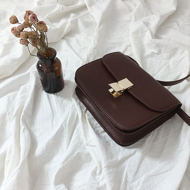 New Women's Bags Natural Cowhide Classic Box 3c