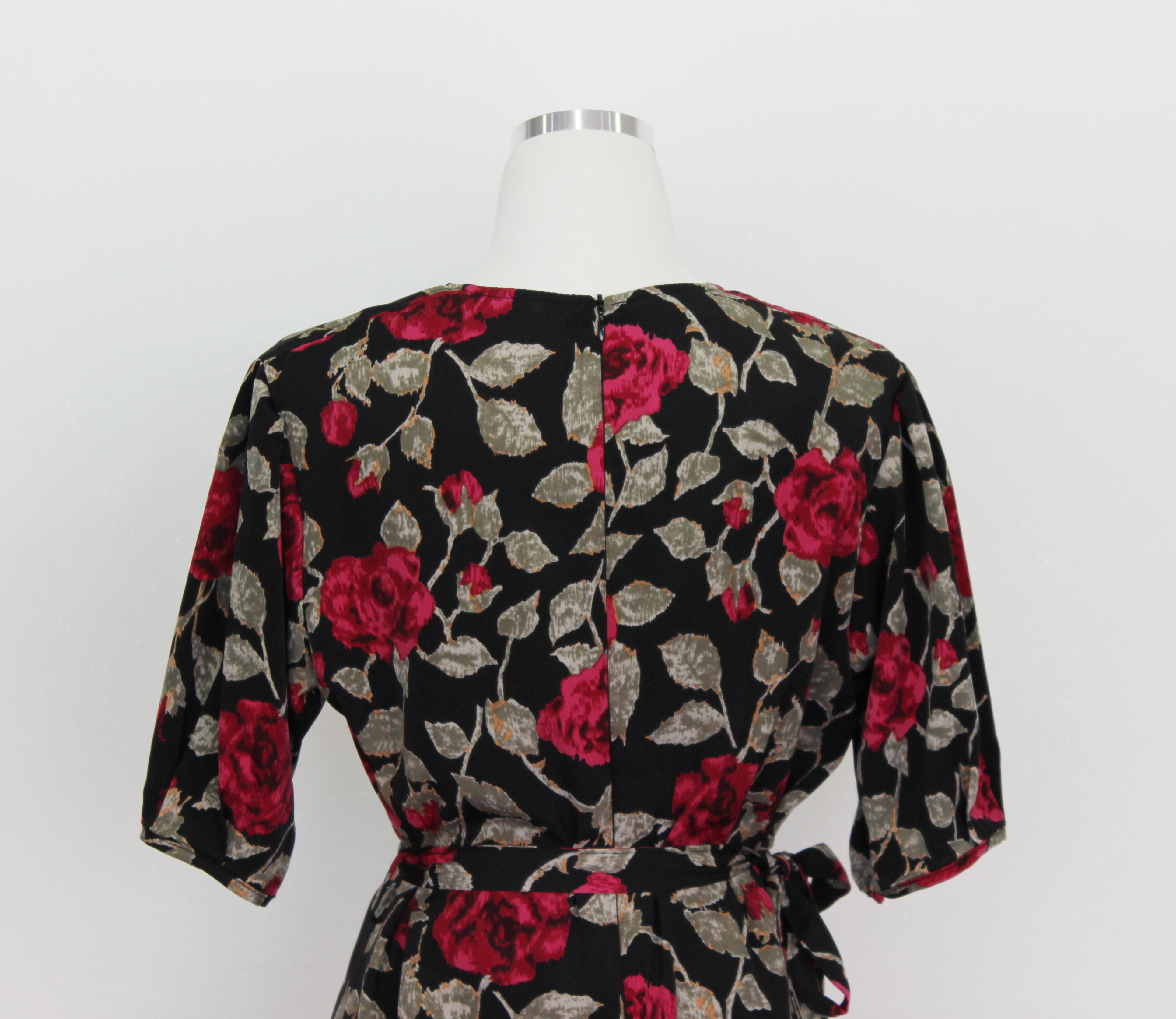 New Women's Dress Elegant H-line Autumn Flower 