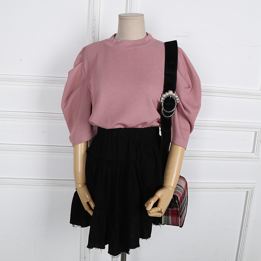 New Women Wool Check Fabric Mini Shoulder Cross Ba