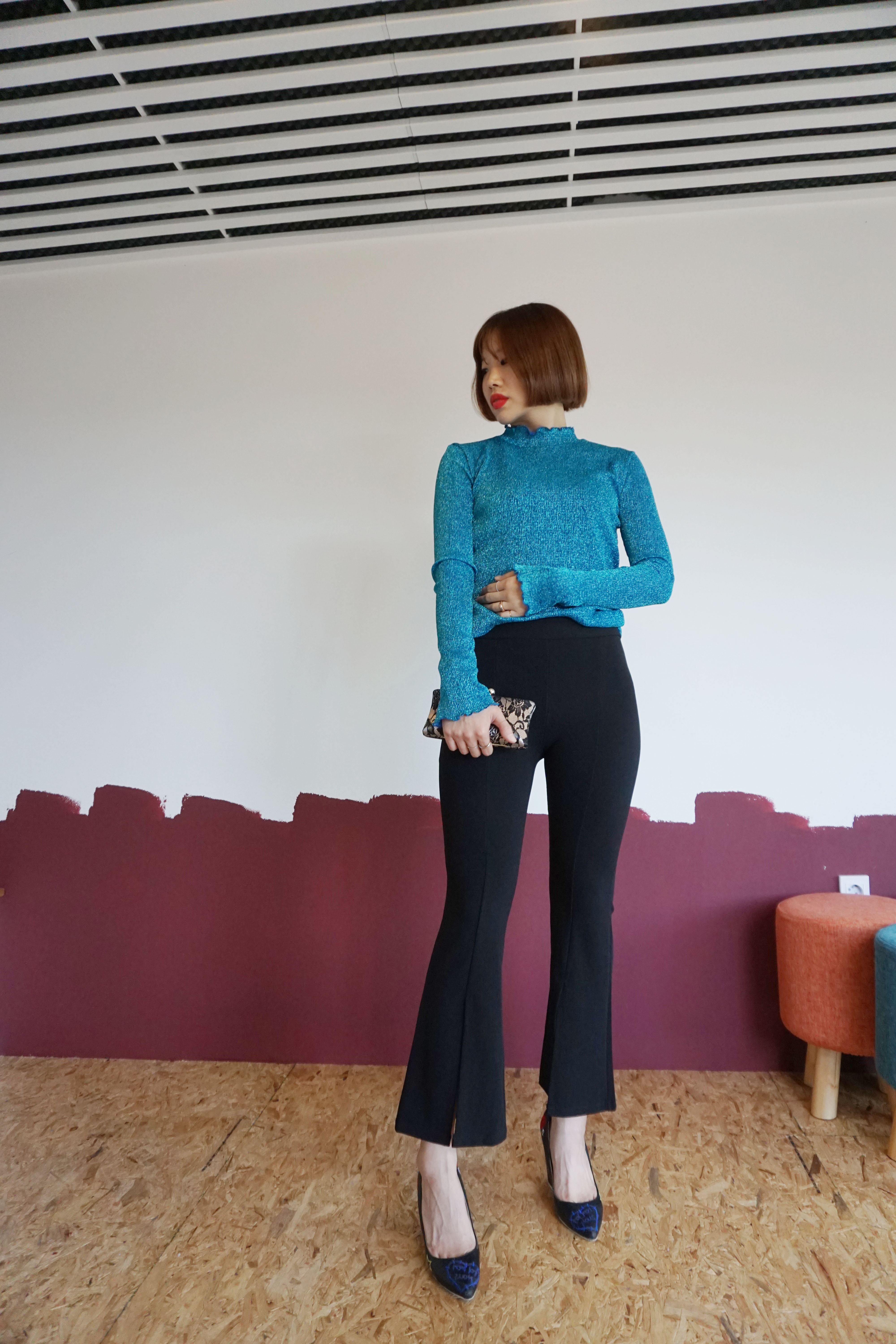 New Women's Pants High West Bending Boots Cut S