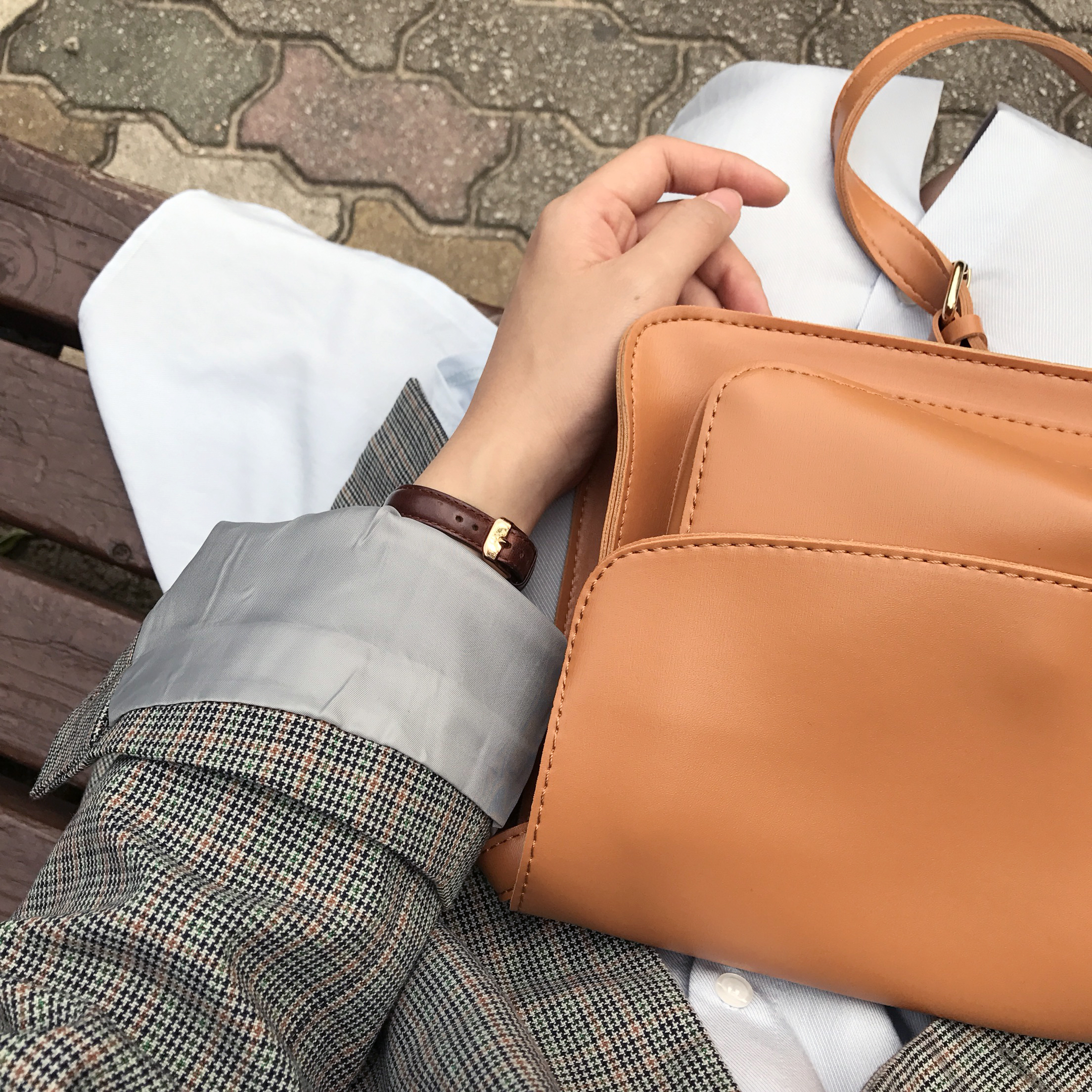 New Square Mini Cross Bag and Clutch Bag Combined 