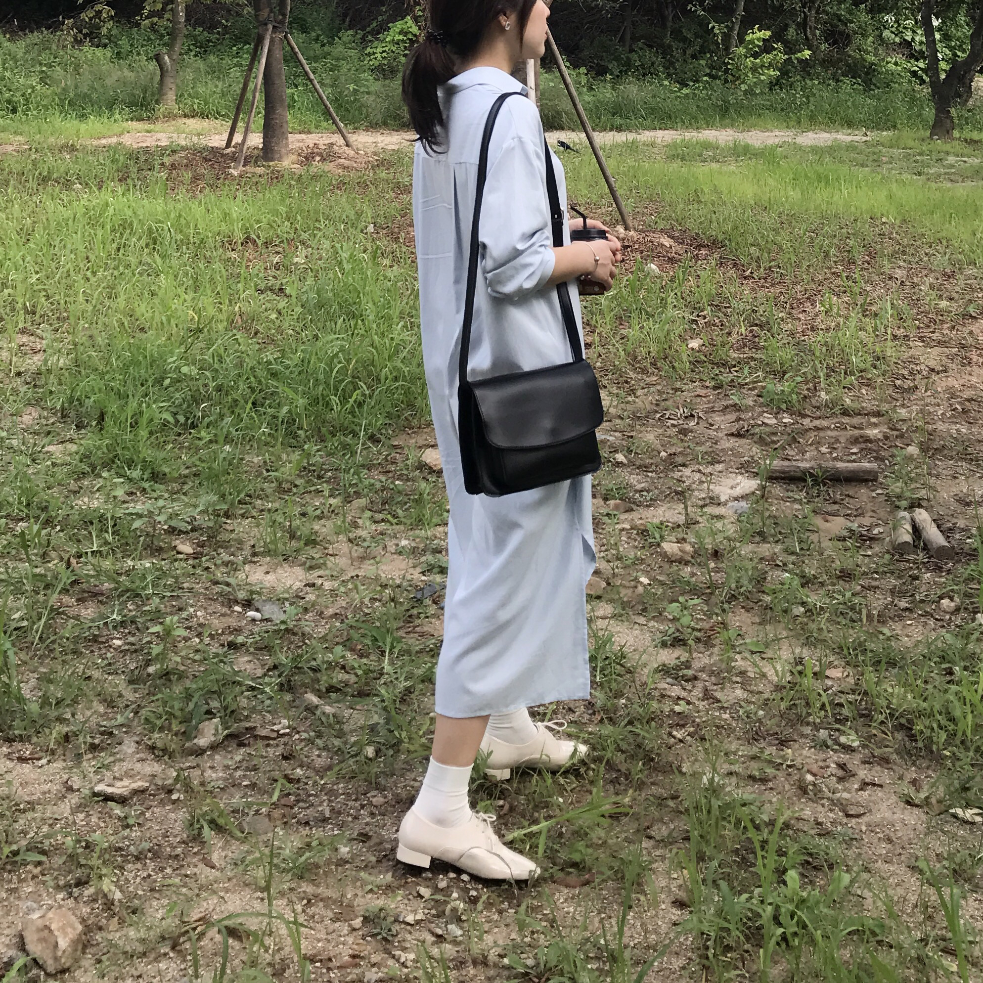 New Square Mini Cross Bag and Clutch Bag Combined 