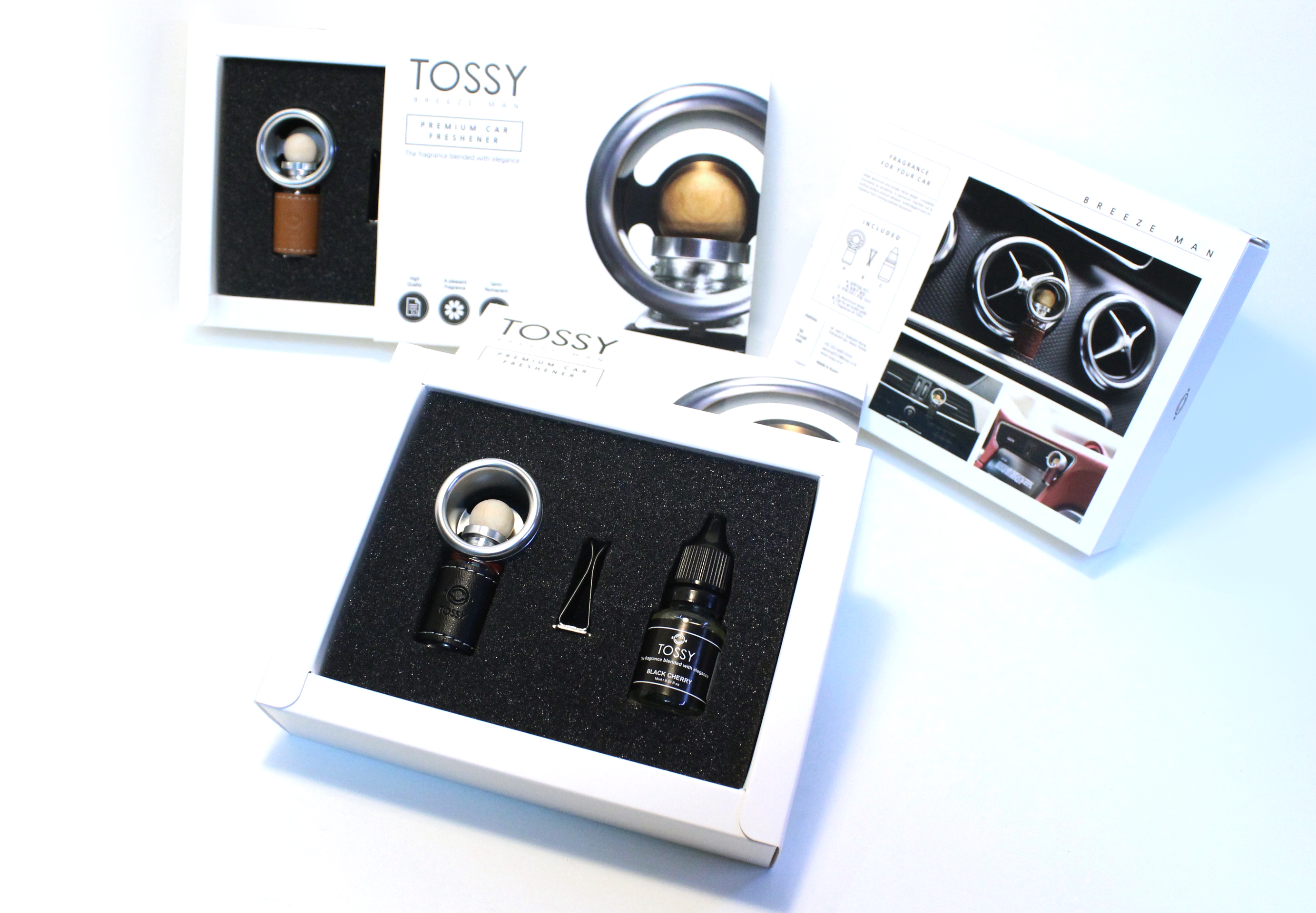 Car Air Freshener Breeze Man Charcoal Car Tank Air