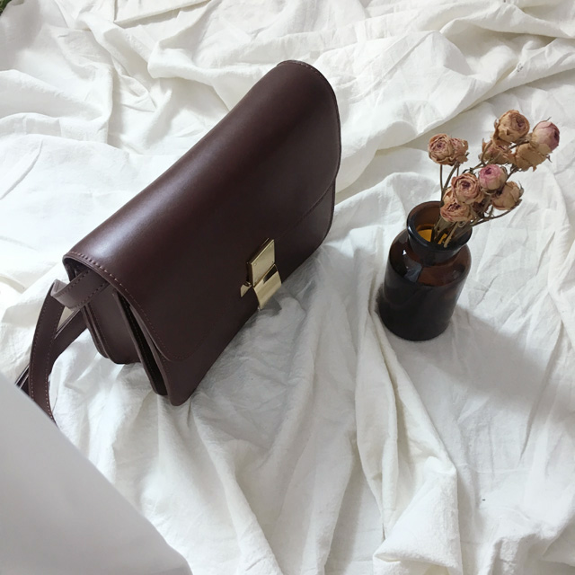 New Women's Bags Natural Cowhide Classic Box 3c