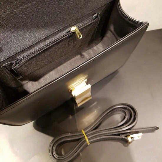 New Modern Lynne Leather Classic Box Shoulder Cros