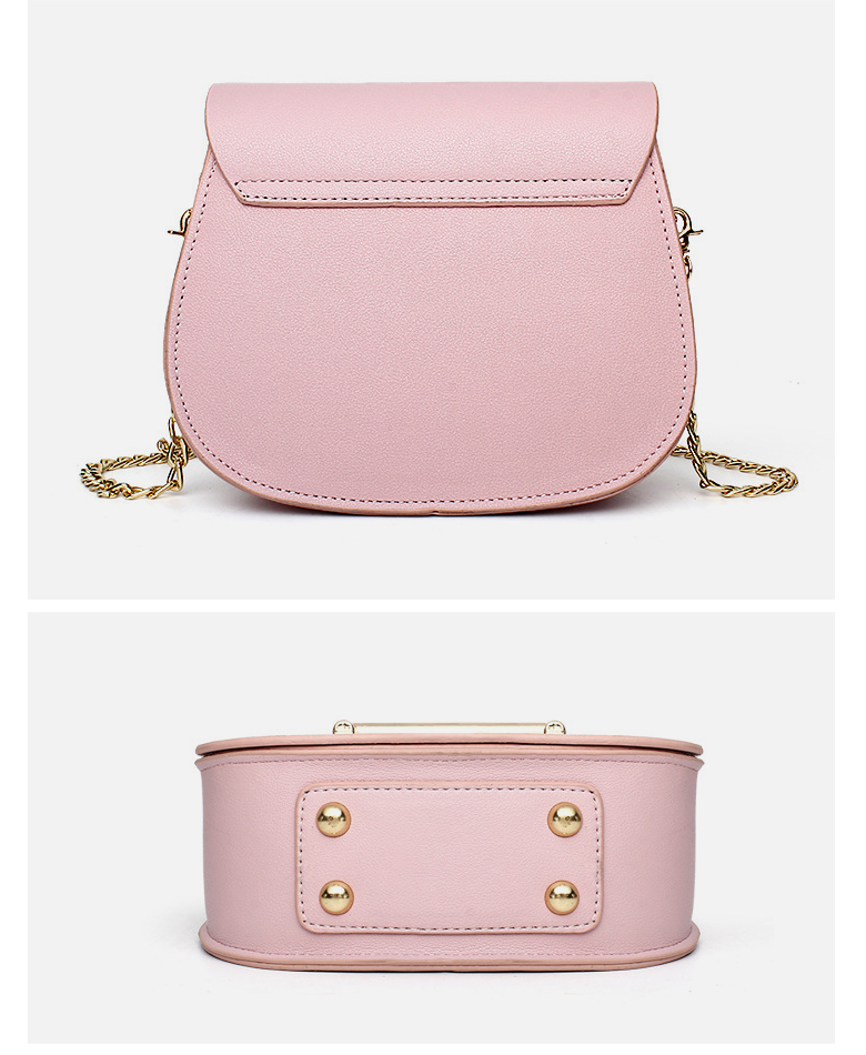 New sr4306_ Gold Fit Chain Strap Mini Cross Backpa