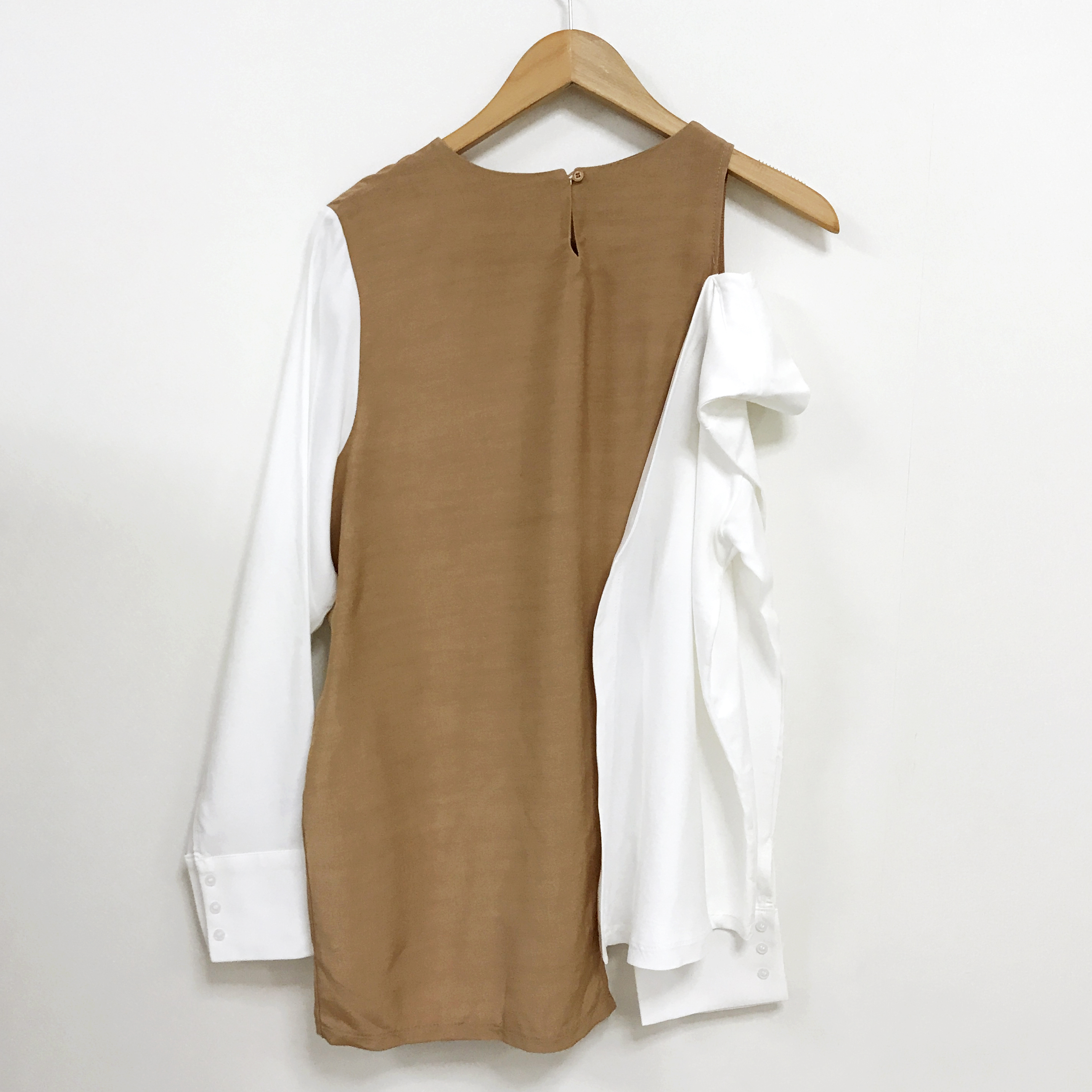 Unisex sexy blouse with 2color roulette tweezers