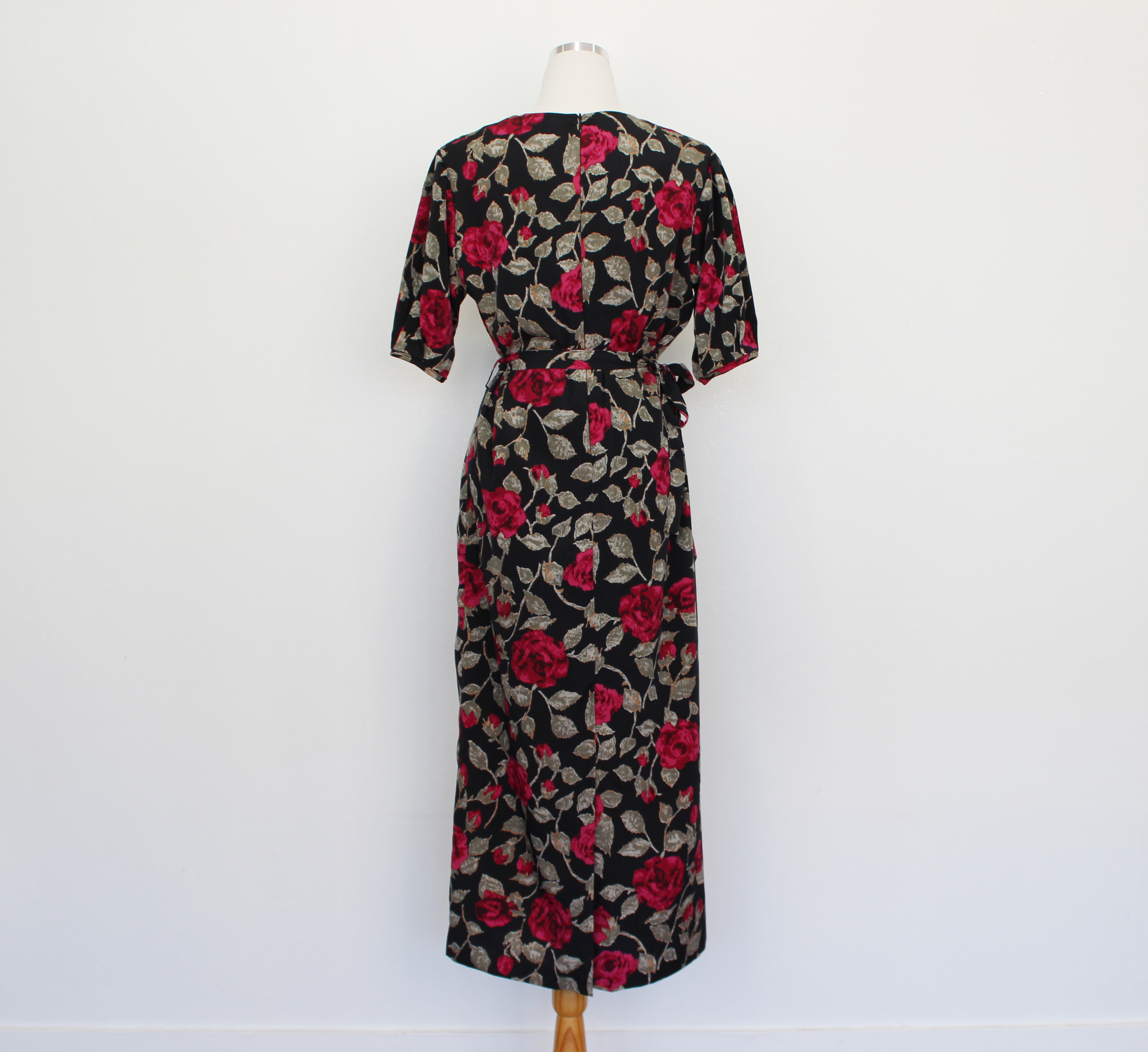 New Women's Dress Elegant H-line Autumn Flower 