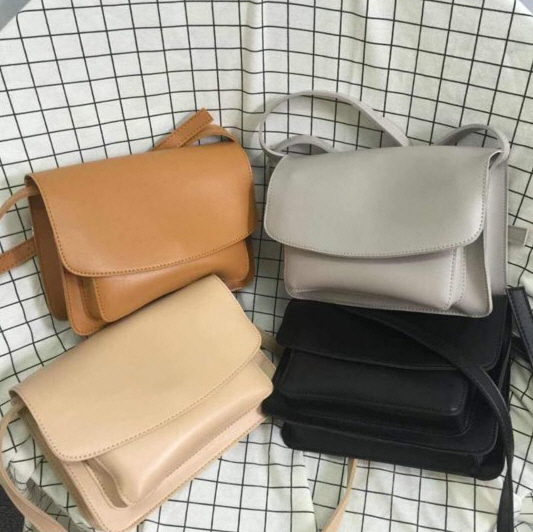 New Square Mini Cross Bag and Clutch Bag Combined 