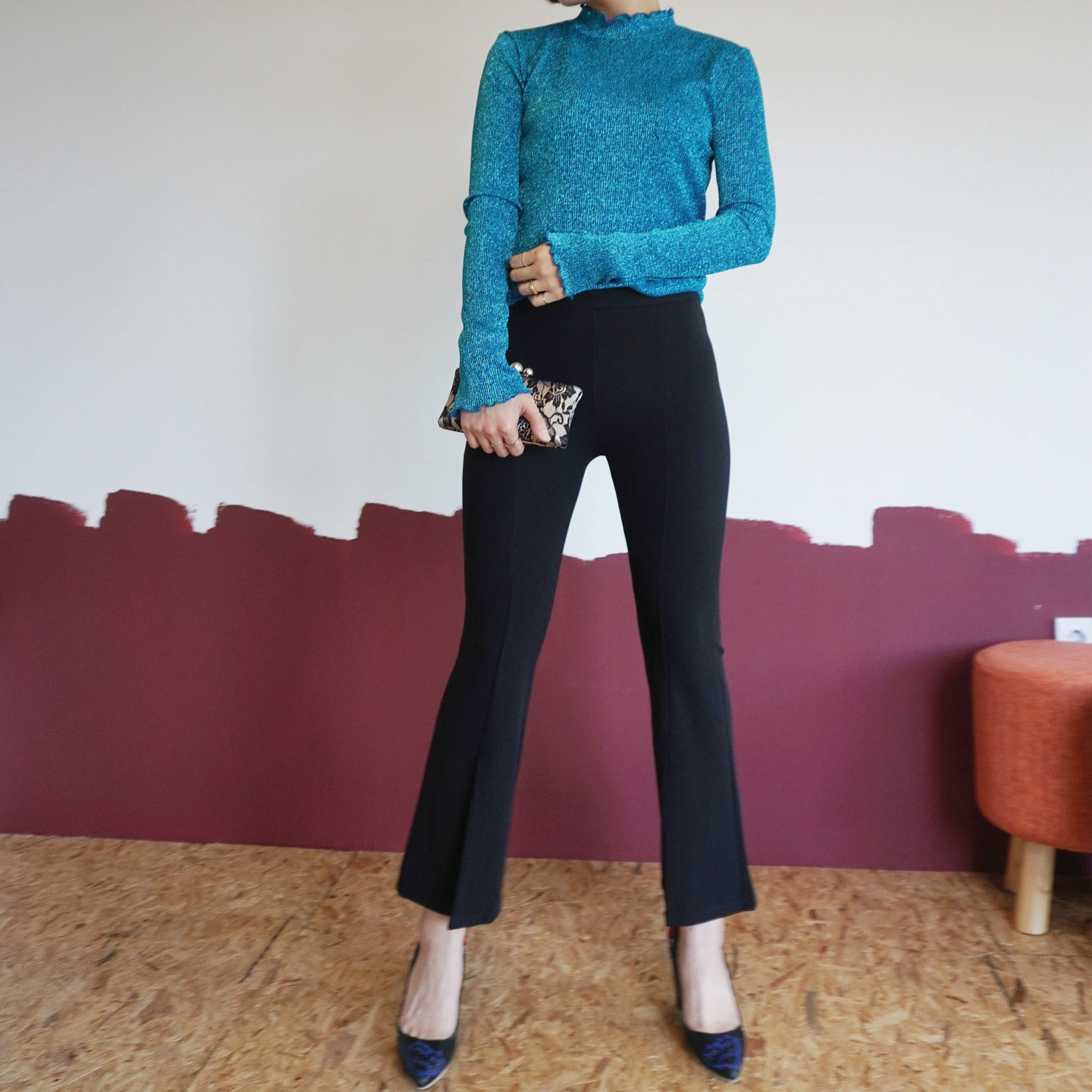 New Women's Pants High West Bending Boots Cut S