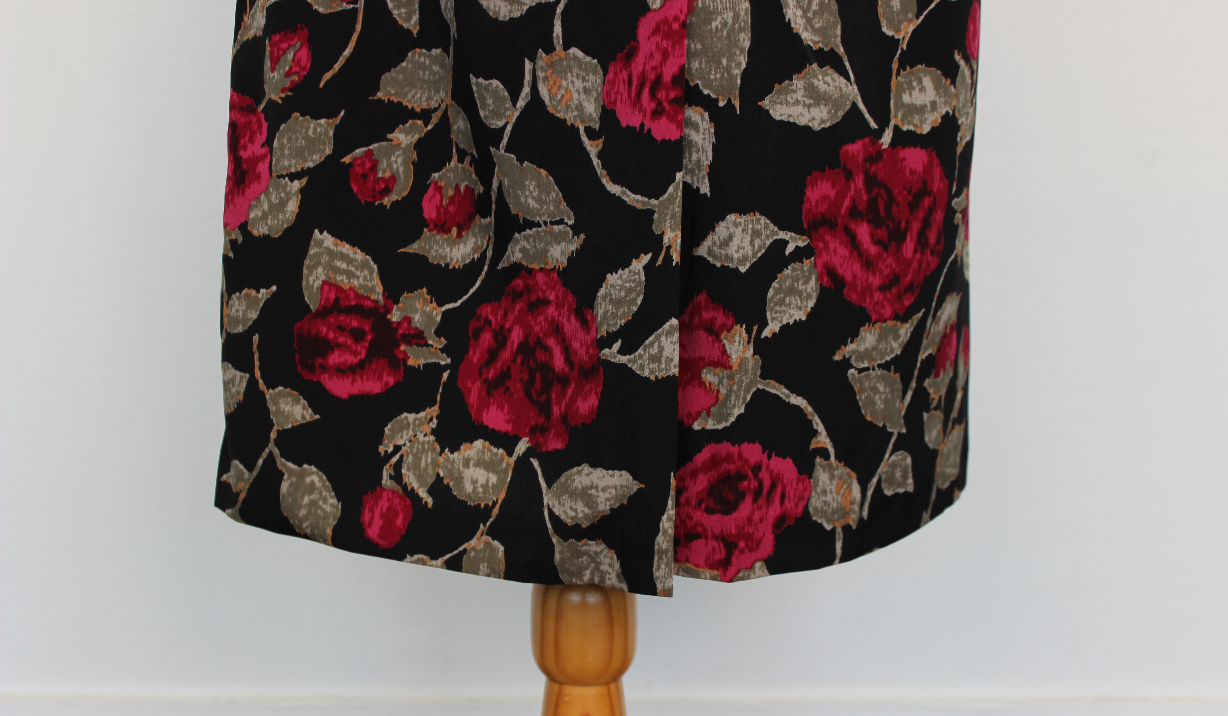 New Women's Dress Elegant H-line Autumn Flower 