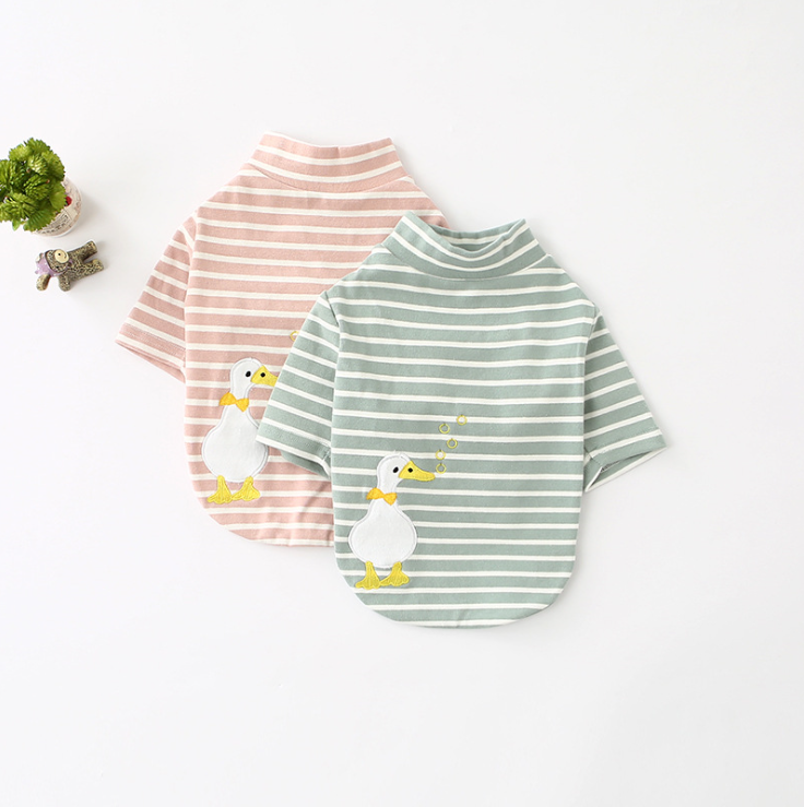 NEW DOG FASHION Puppy Clothes Cute Duck T-Shirts A
