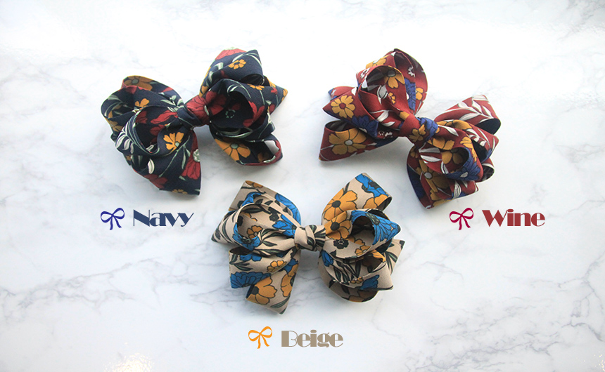 Handmade Ribbon Pin Flower Hopi 2-Pack 1 Sensual A