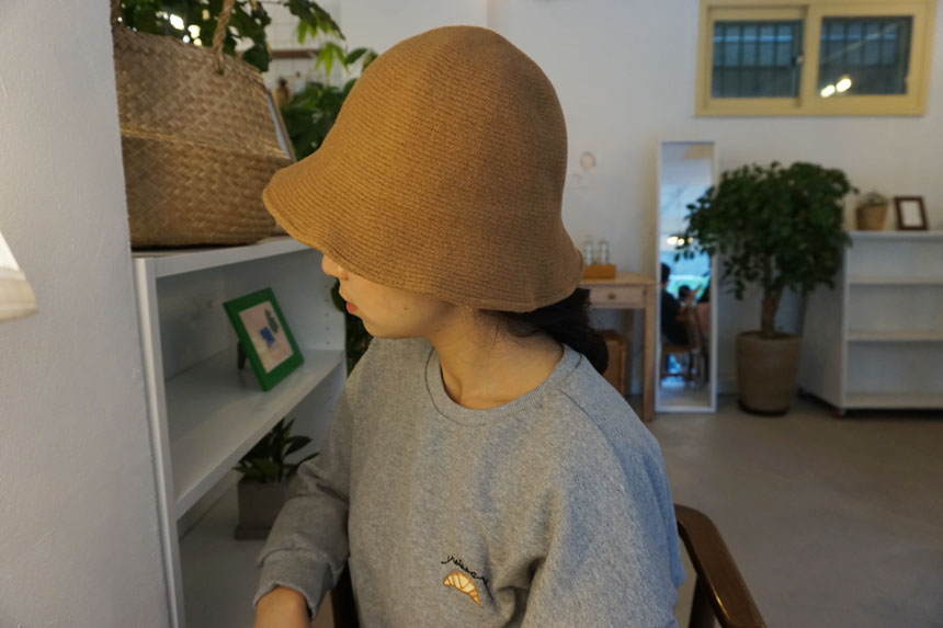 Women Sun Hats DAVINI DABINI knit bucket hat hat 1