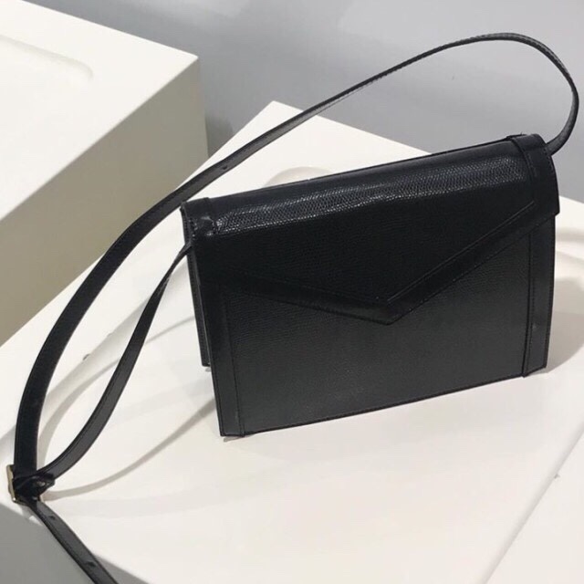 New Square Real Leather Tote Bag Cross Back Luxury