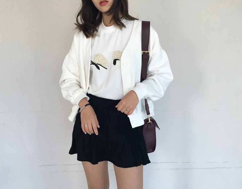 Bloom Pleat Pleated Mini Skirt Tax Suede Tweed Coo