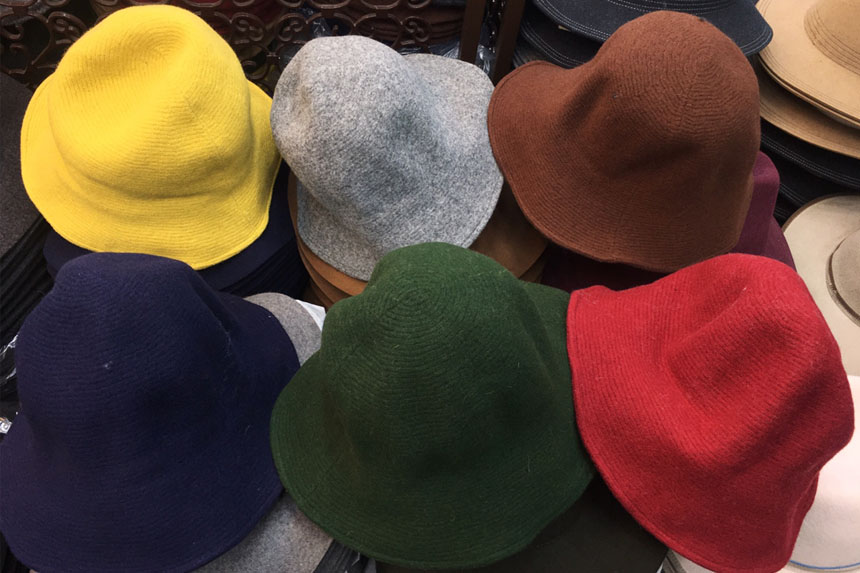 Women Sun Hats DAVINI DABINI knit bucket hat hat 1