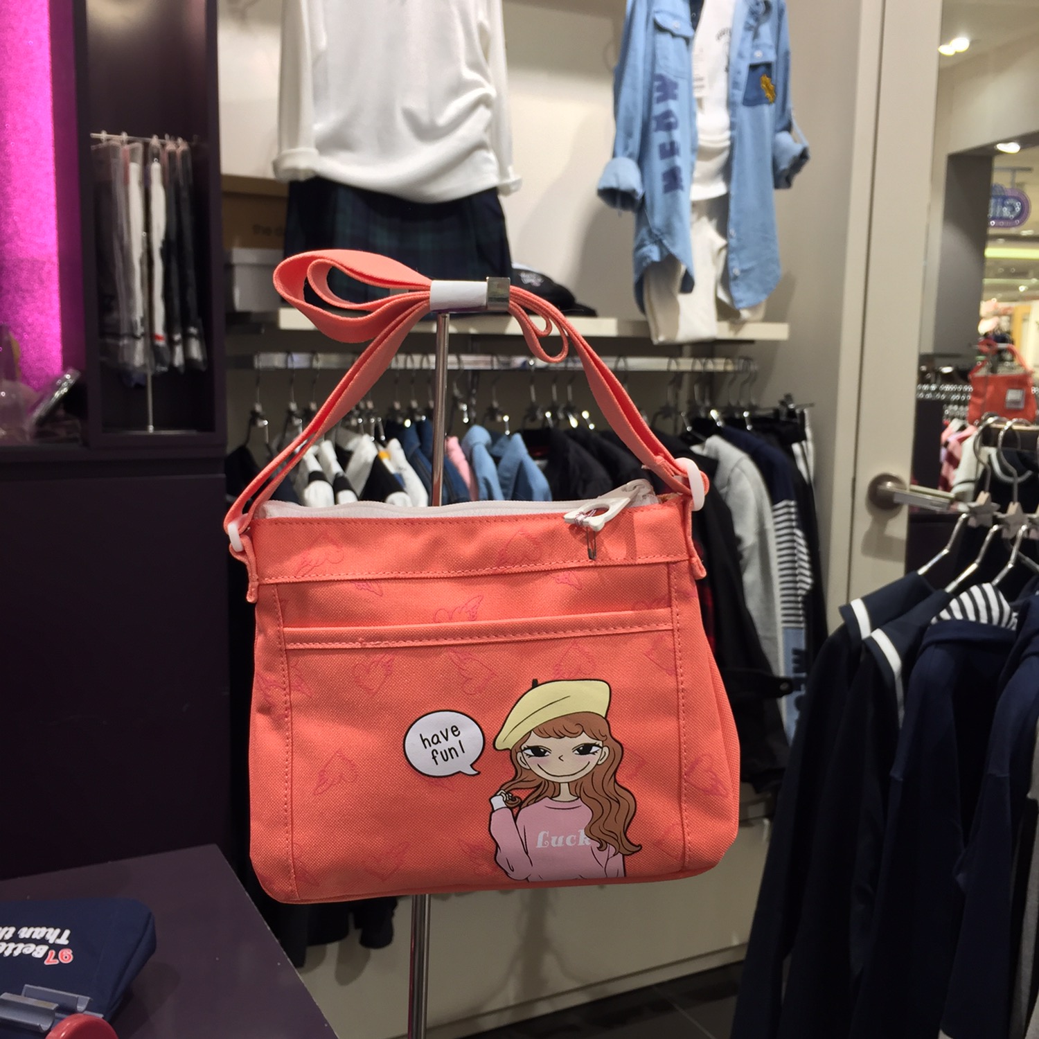 New Dude Character Character Mini Cross Bag TGAK74