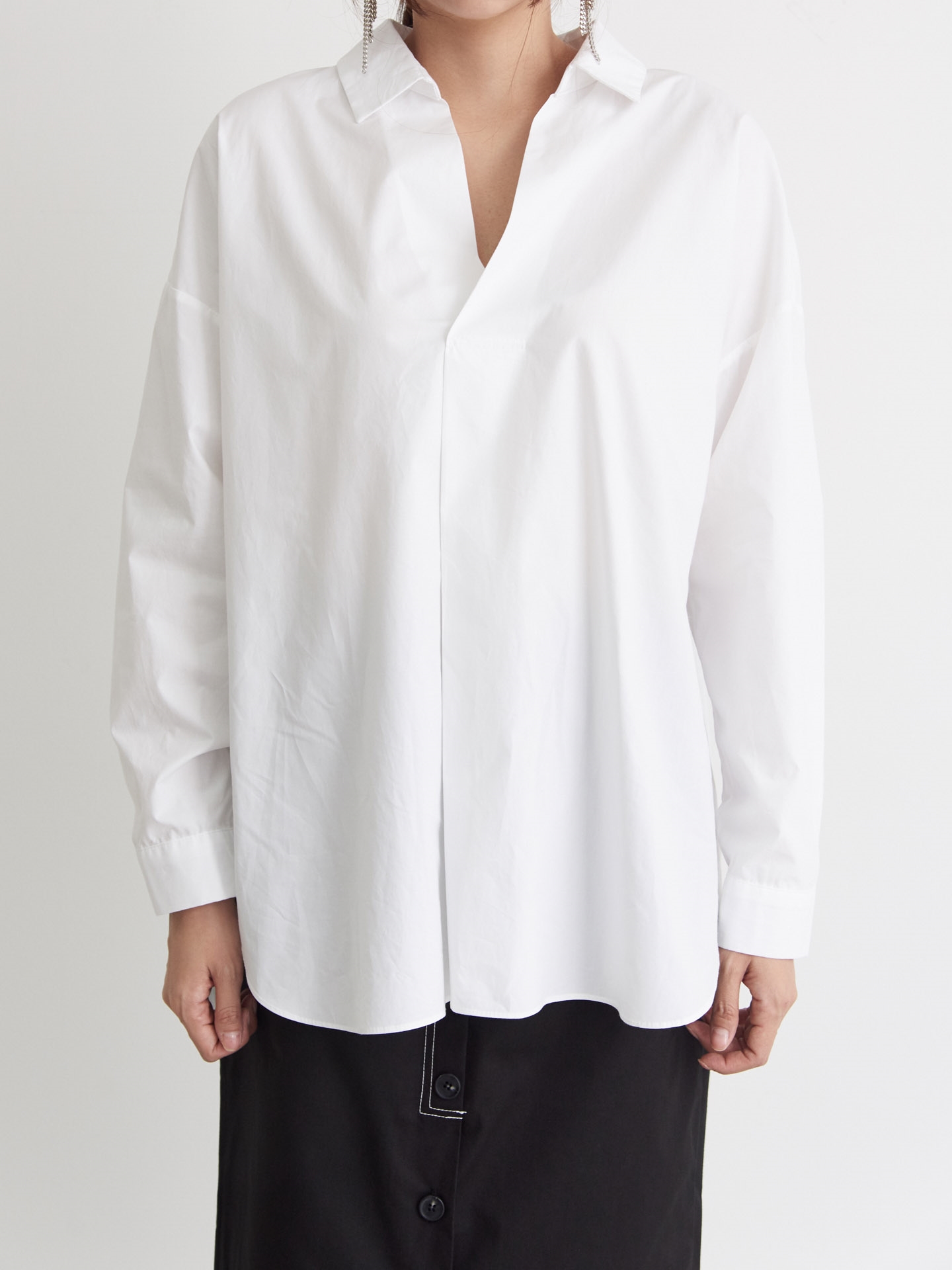 NEW FASHION LADY GIRL Blouse Half Open Blouse Girl