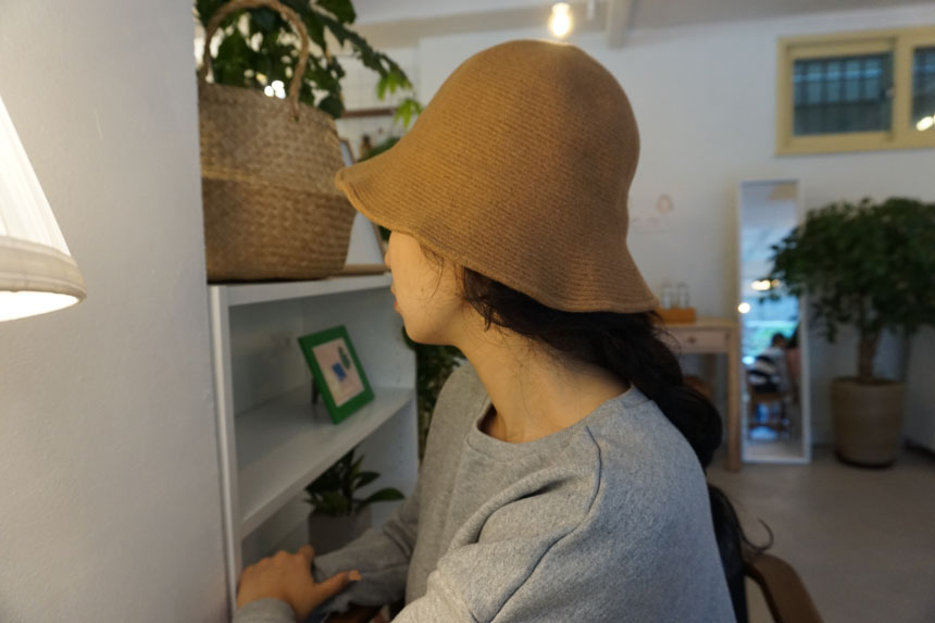 Women Sun Hats DAVINI DABINI knit bucket hat hat 1