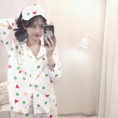 New winter pajamas pajamas lining set pillow doll 