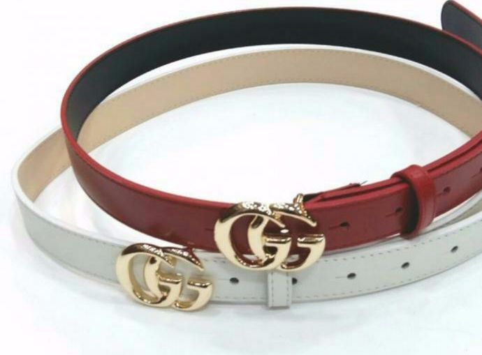 Antique 17 FW GG Cowhide Belt Stylish style Stylis