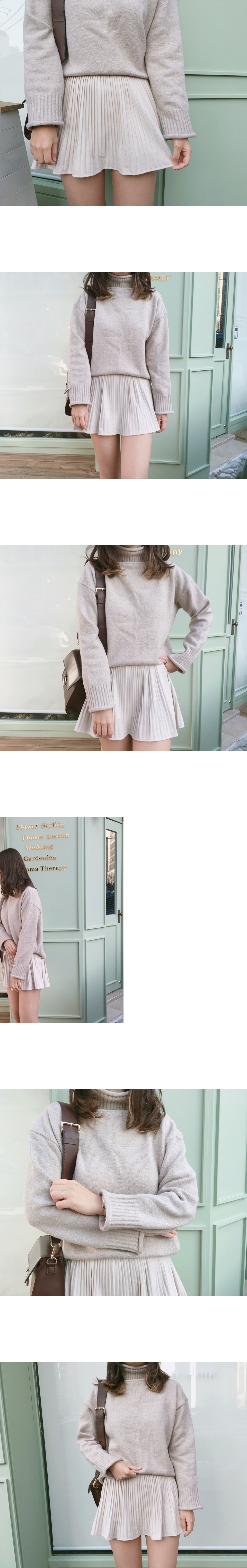 Bloom Pleat Pleated Mini Skirt Tax Suede Tweed Coo