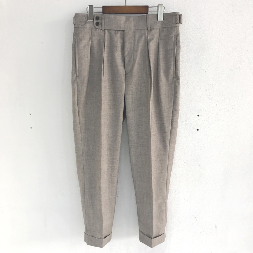 New Men's Pants lapel Gurka Slacks Pants Pants 