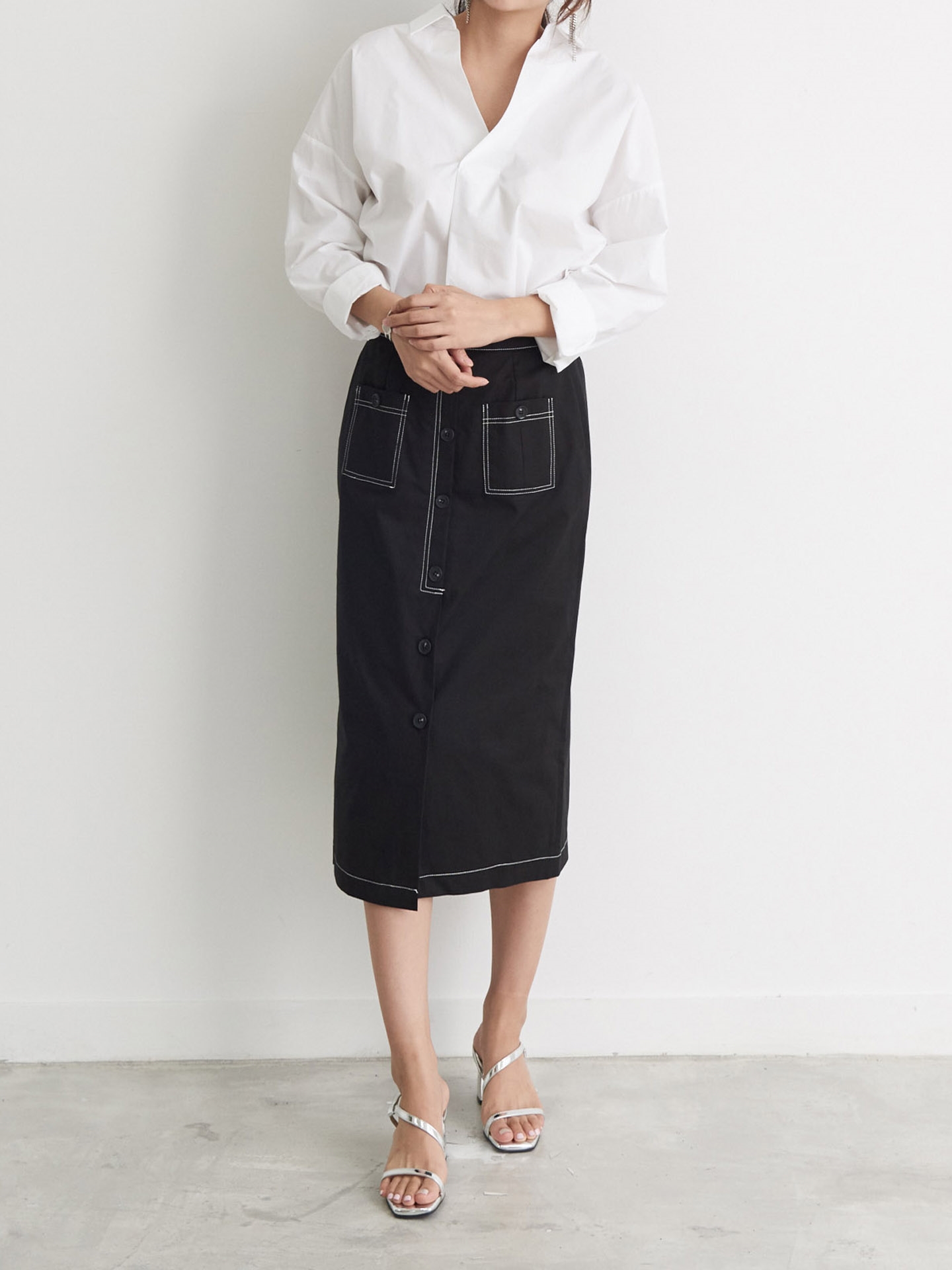 NEW FASHION LADY GIRL Blouse Half Open Blouse Girl