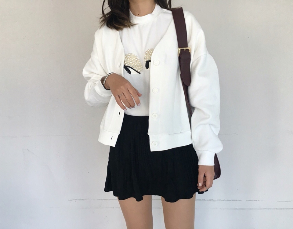 Bloom Pleat Pleated Mini Skirt Tax Suede Tweed Coo