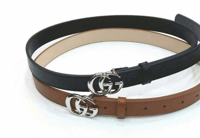Antique 17 FW GG Cowhide Belt Stylish style Stylis
